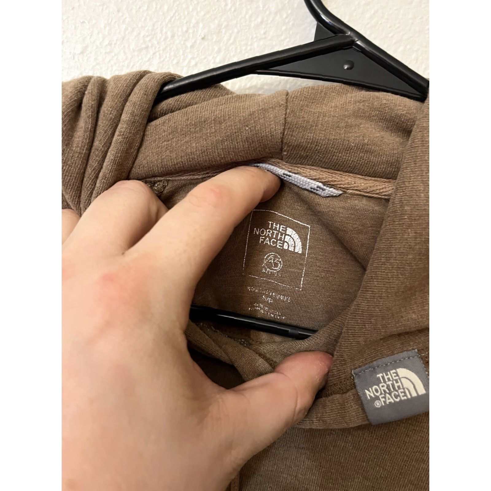 The North Face VINTAGE The North Face Hoodie Women S Pullover Brown -2ndhand Activewear Outdoor Tree Small Women World Size S / US 4 / IT 40 - 3 Thumbnail