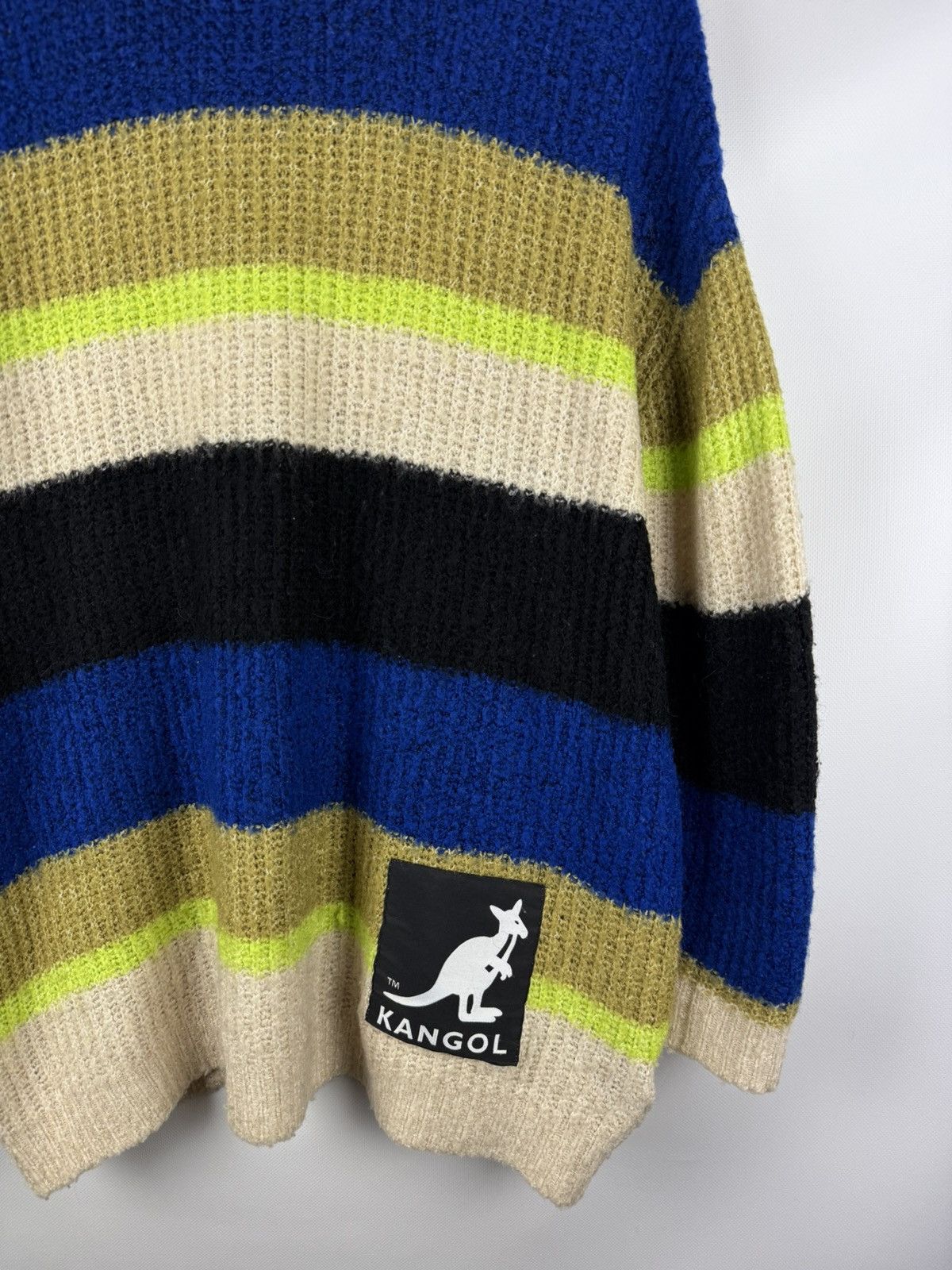 Kangol Kangol H&M Ladies Striped Oversized Sweater Pullover Size S Size S / US 4 / IT 40 - 6 Thumbnail