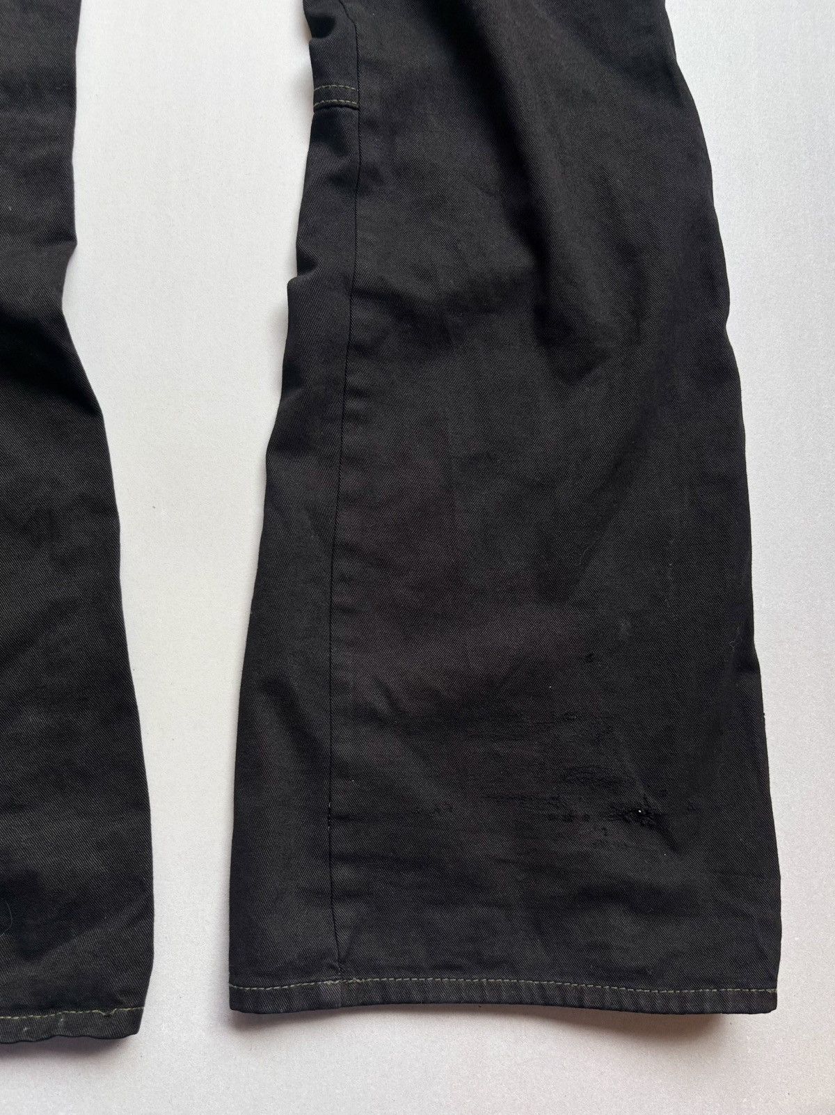 ROOTTHREE lace up flare cargo pants