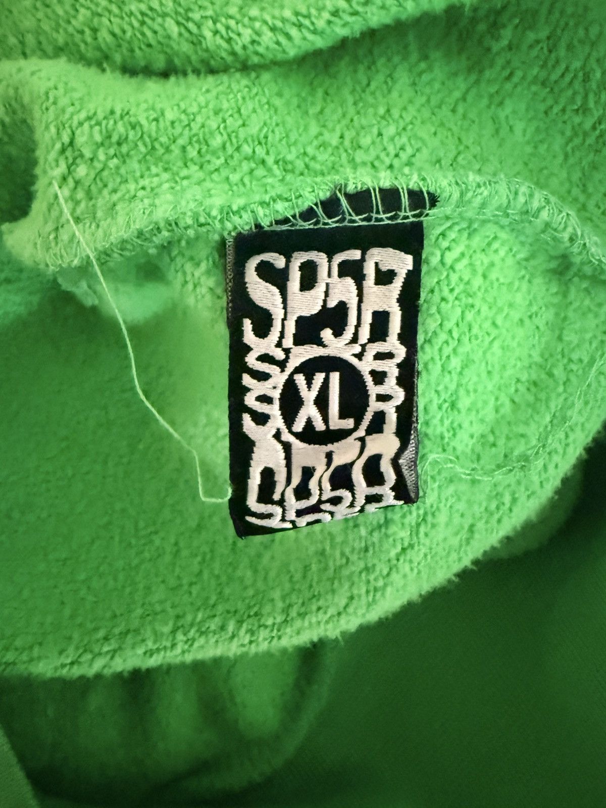 Sp5der SP5DER Hoodie ‘Slime Green’ Size US XL / EU 56 / 4 - 3 Thumbnail