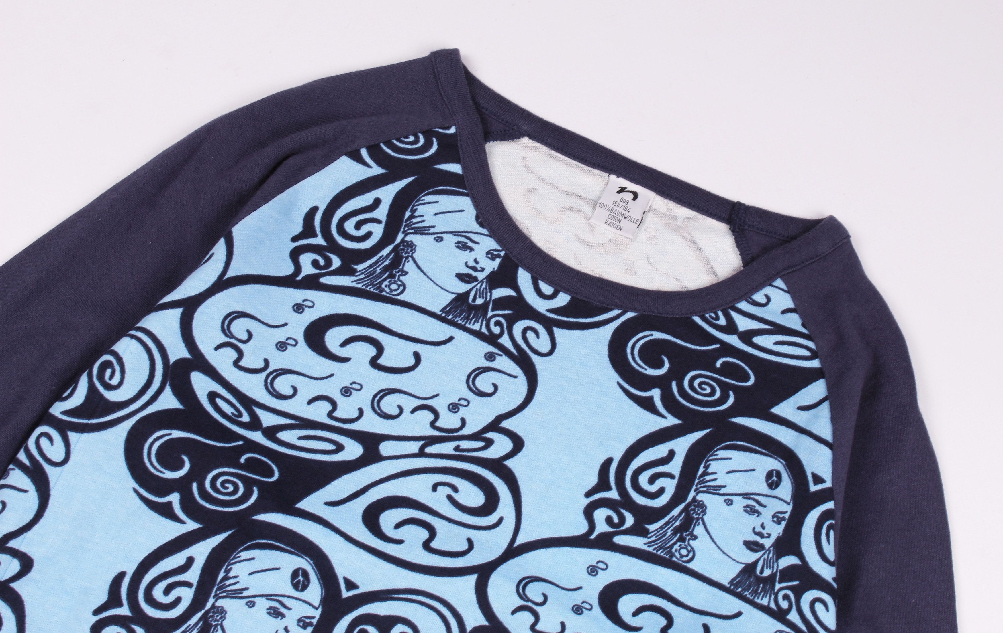 Girl Skateboards Vintage Y2K Printed Skater Long Sleeve Top Size S / US 4 / IT 40 - 2 Thumbnail