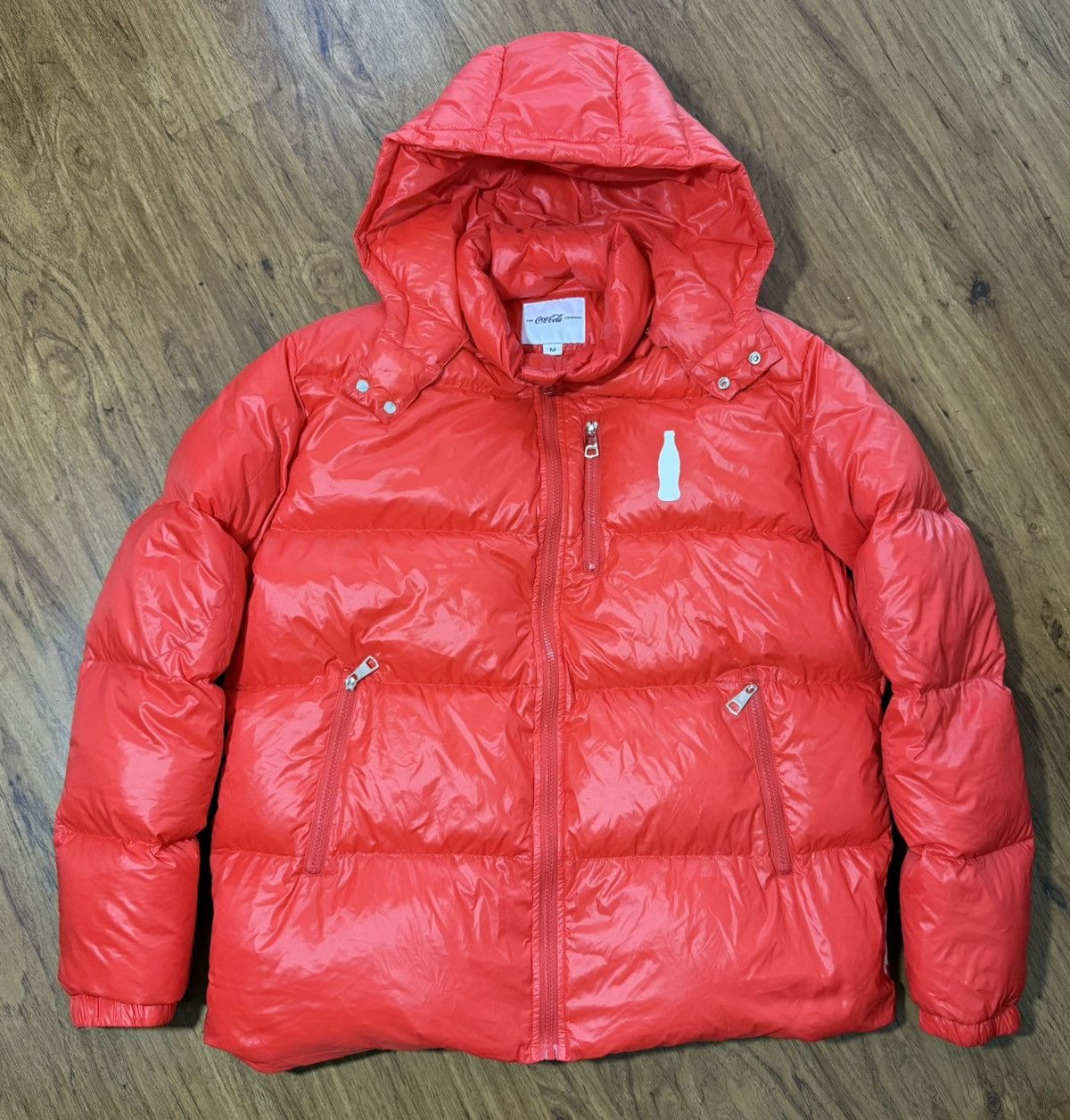 Coca Cola Limited Edition Coca Cola Red Puffer Jacket M Only 300 made Size US M / EU 48-50 / 2 - 2 Thumbnail