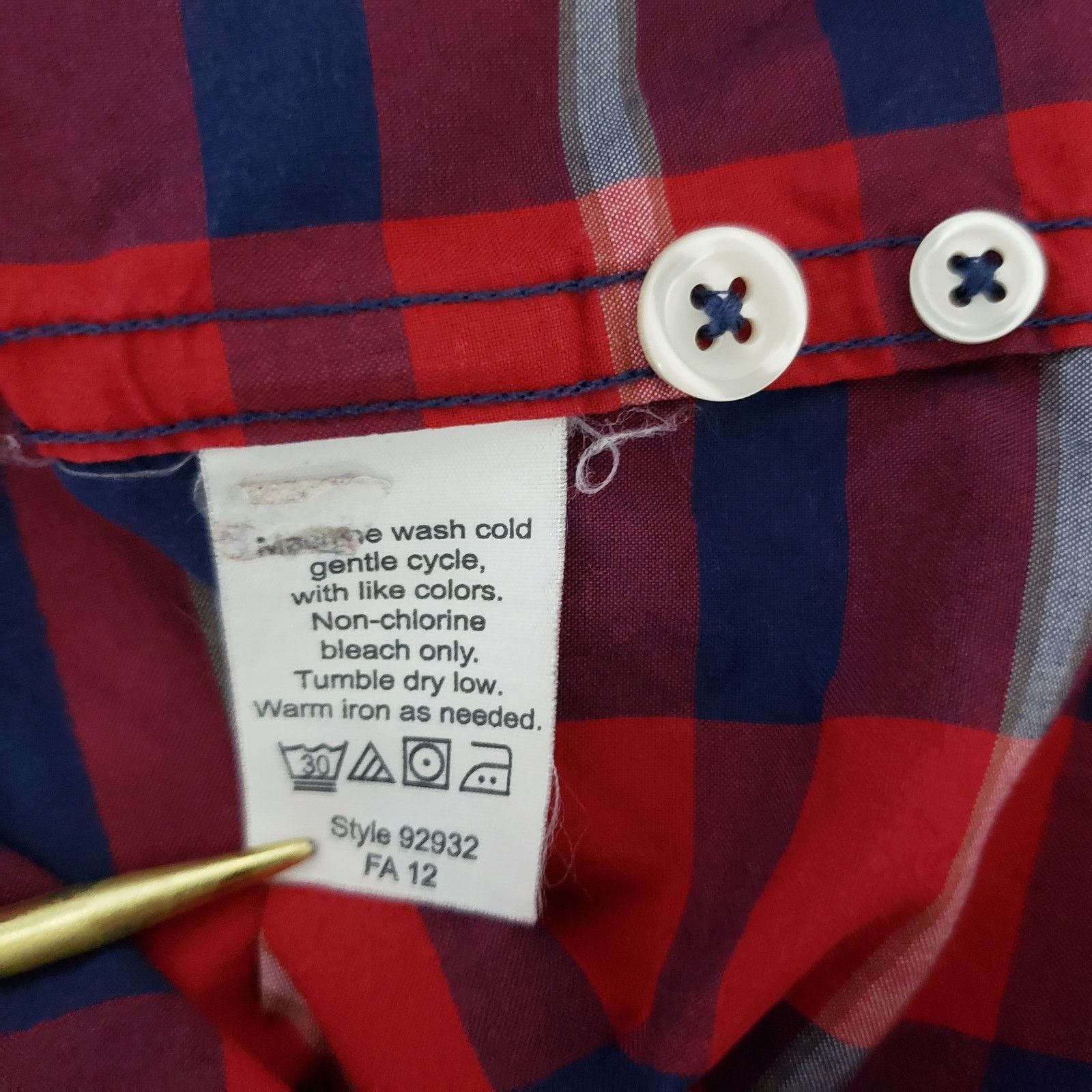 J.Crew J. CREW Tartan Plaid Shirt Men XL Long Sleeve Button Down Size US XL / EU 56 / 4 - 14 Thumbnail