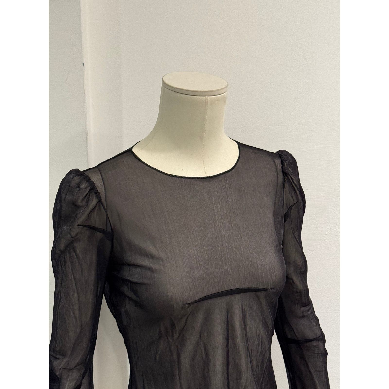Maison Margiela A/W1991-1992 Maison Margiela cigarette shoulder mesh top Size M / US 6-8 / IT 42-44 - 4 Thumbnail