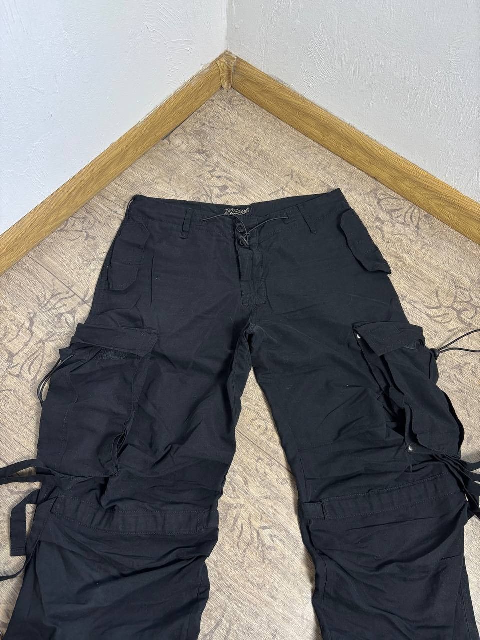 Hysteric Glamour VTG Japanese Multipocket Bondage Cargo Y2K Crazy Pants Size US 29 - 9 Thumbnail