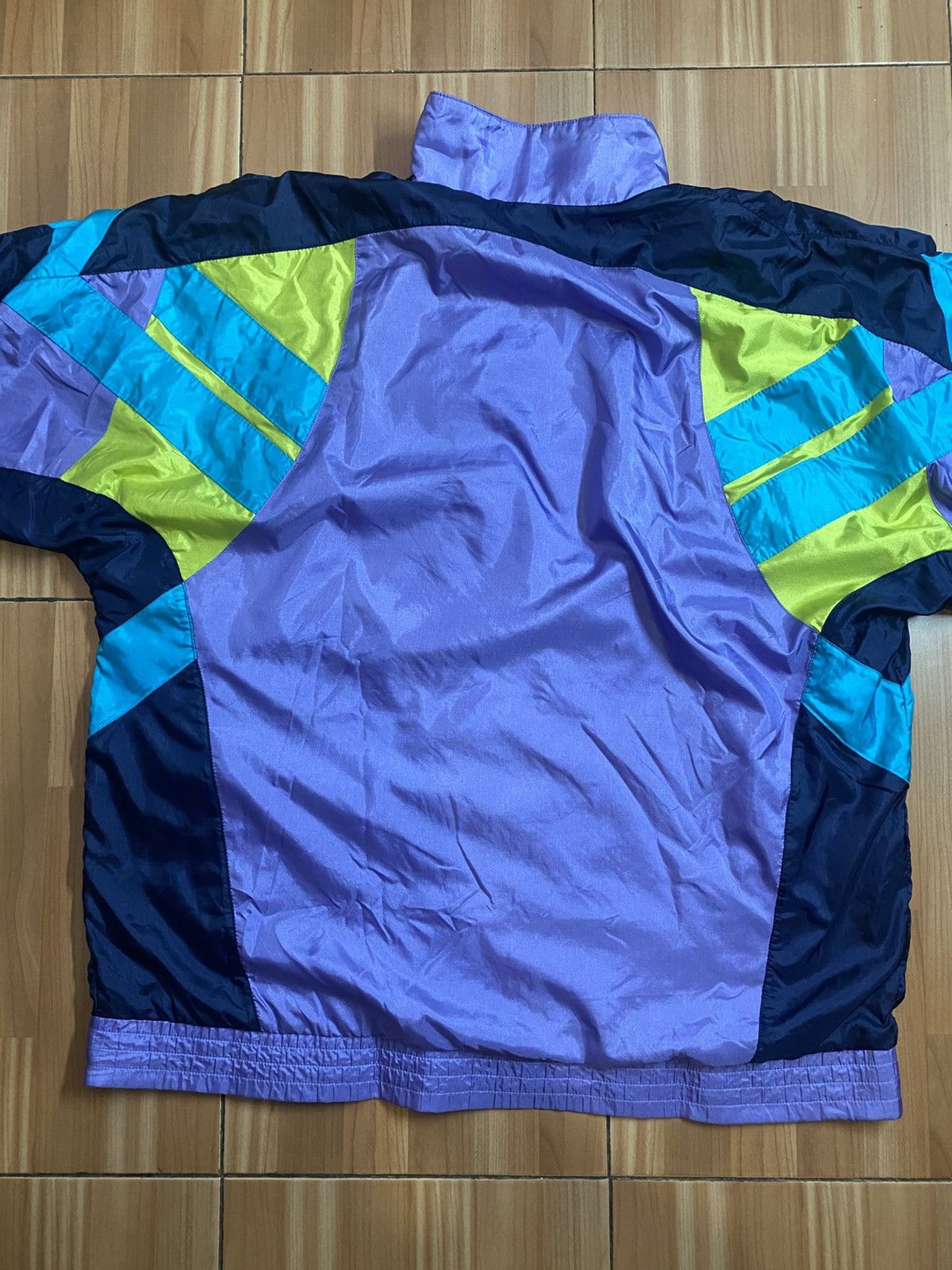 Adidas Vintage Adidas Violet Nylon Jacket F192 Size US XL / EU 56 / 4 - 7 Thumbnail
