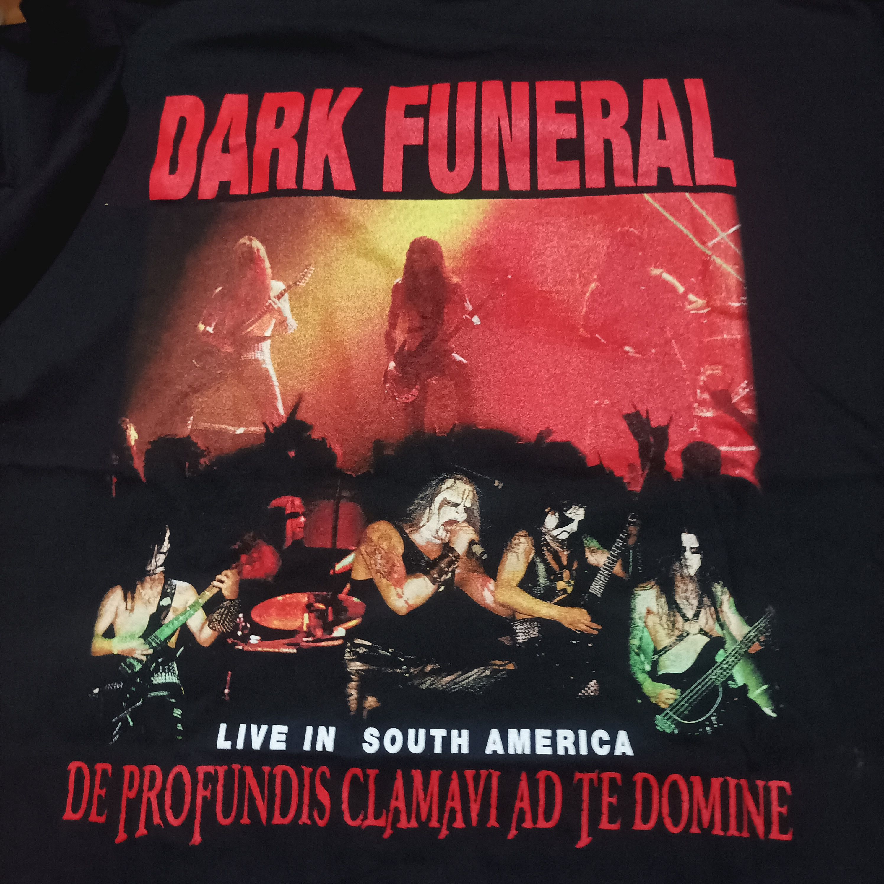 Vintage Dark Funeral south america Live XL tee Size US XL / EU 56 / 4 - 2 Thumbnail