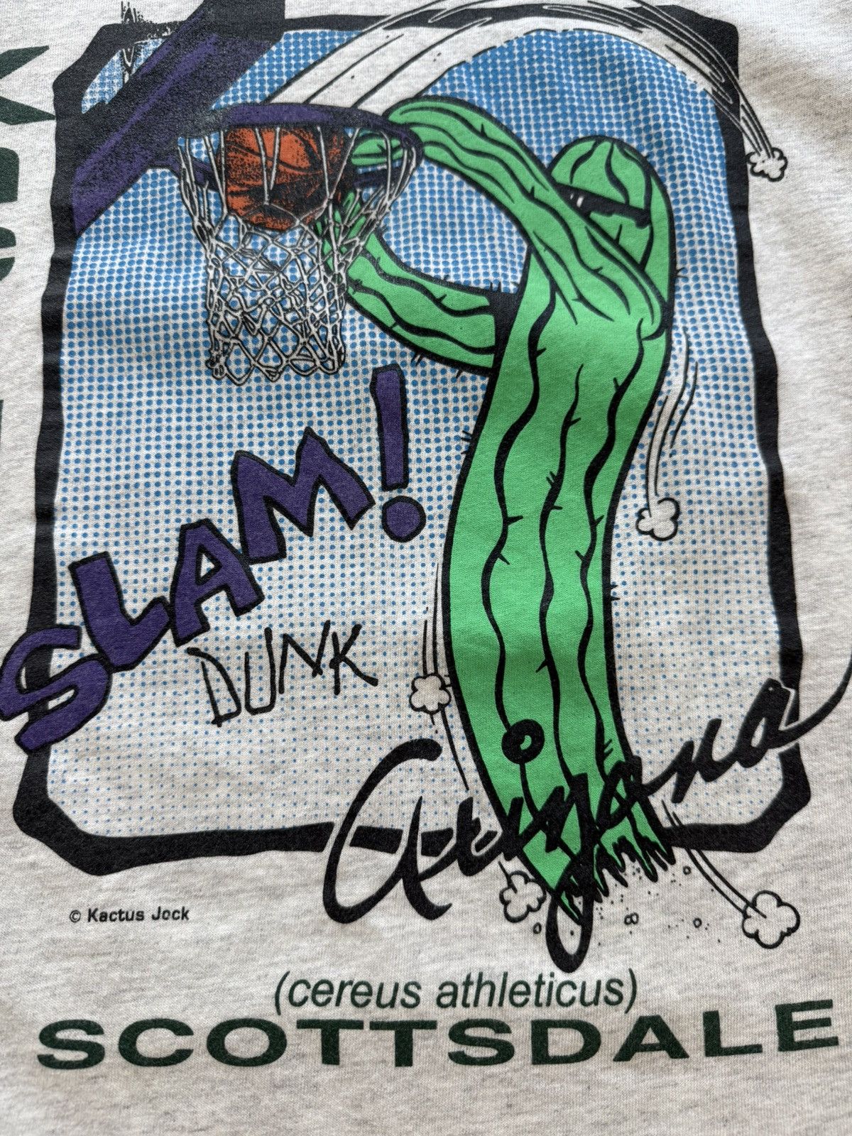 Other Kactus Jock Slam Dunk Arizona grey 90s Basketball Shirt Size US M / EU 48-50 / 2 - 4 Thumbnail