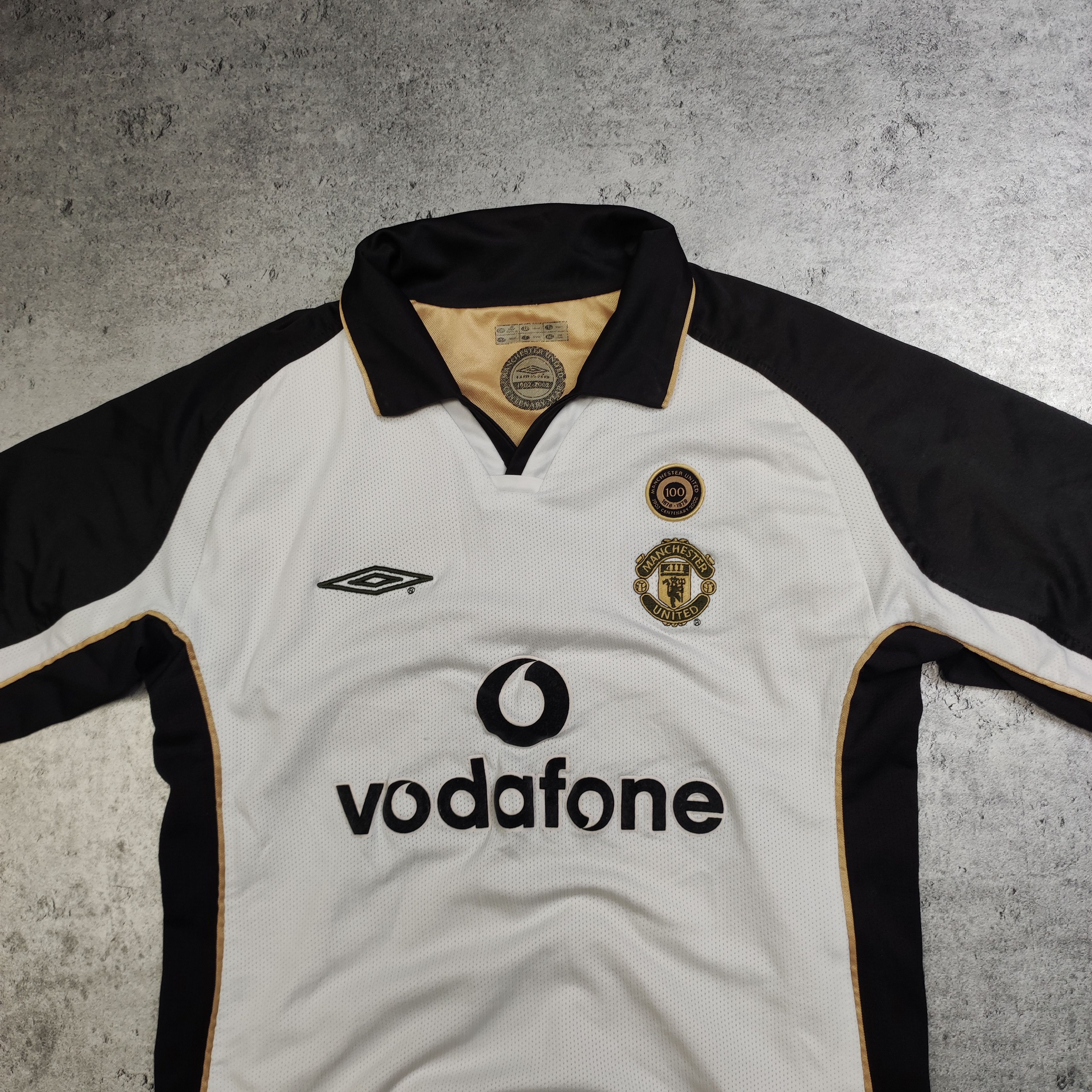 Other RARE Limited 2001 Manchester United Third Doublesided Jersey Size US XXS / EU 40 - 3 Thumbnail
