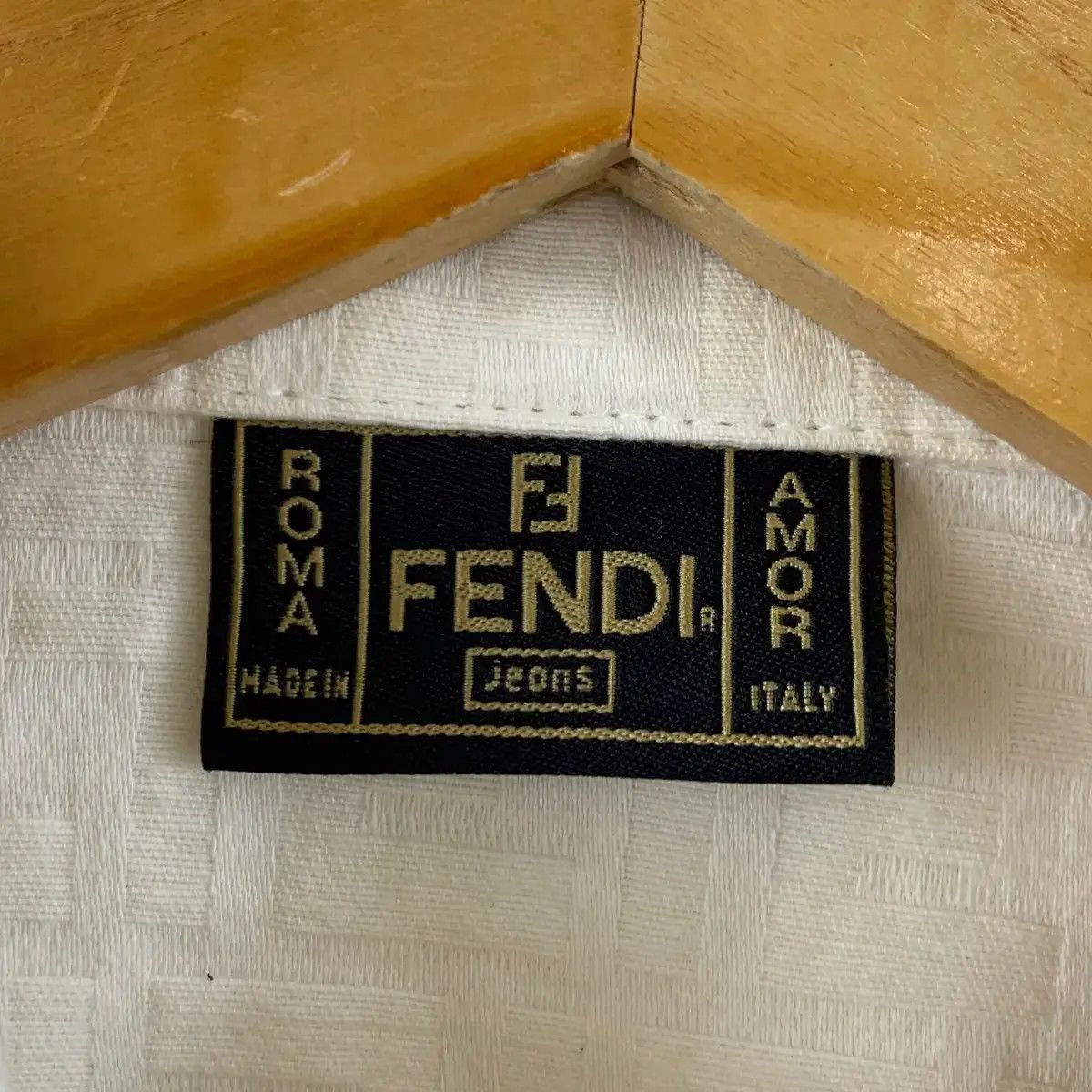 Fendi Vintage FENDI JEANS ZUCCA Monogram Made In Italy Vest Size XS / US 0-2 / IT 36-38 - 4 Thumbnail