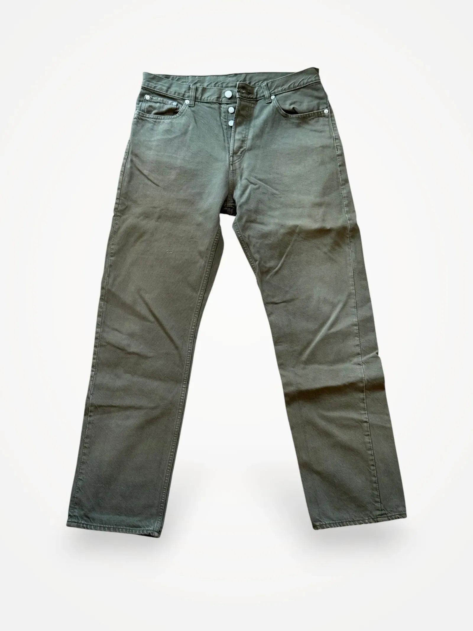 Weekday Weekday Space Relaxed Straight Jeans Pants Size 31" - 1 Thumbnail