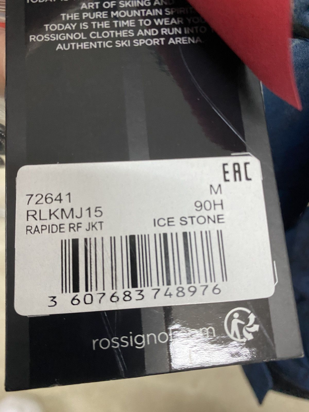 Rossignol Rossignol Rapide snow jacket, size M, new with tags. Size US M / EU 48-50 / 2 - 5 Thumbnail
