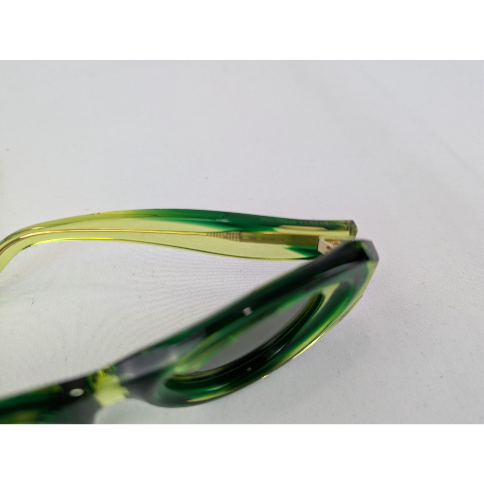 Bottega Veneta o1rshd1 Size: OS / Oval Cat-Eye Sunglasses Transparent Green Size ONE SIZE - 9 Thumbnail