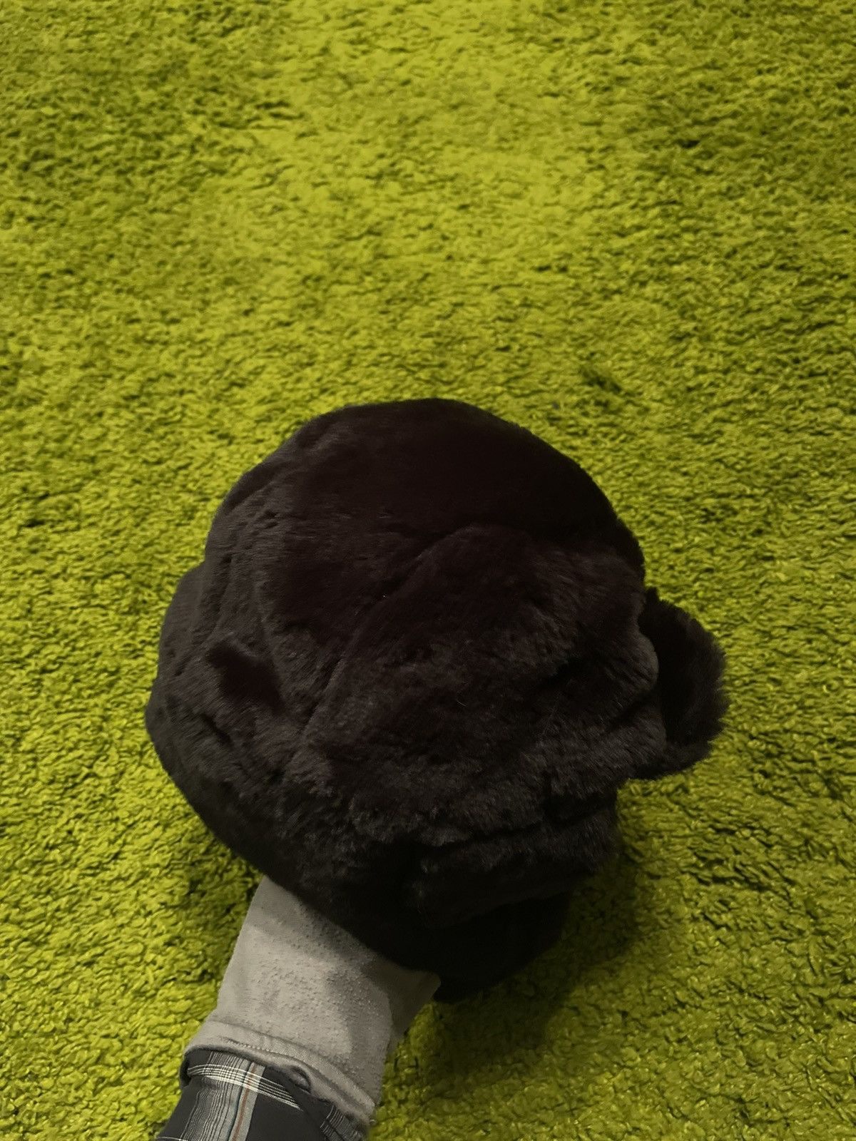 Hysteric Glamour Y2K Japanese style fuzzy faux fur Ushanka trapper hat Size 32 - 5 Thumbnail