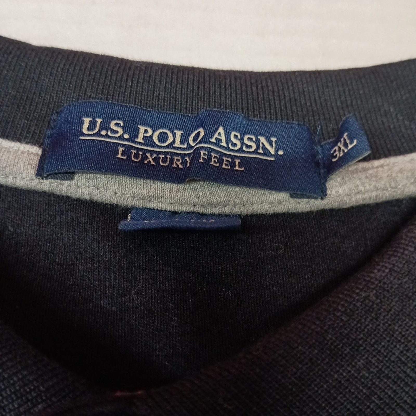 U.S. Polo Assn. U.S. Polo Assn Interlock Polo Shirt Black Men's Size 3XL Size US XXL / EU 58 / 5 - 3 Thumbnail