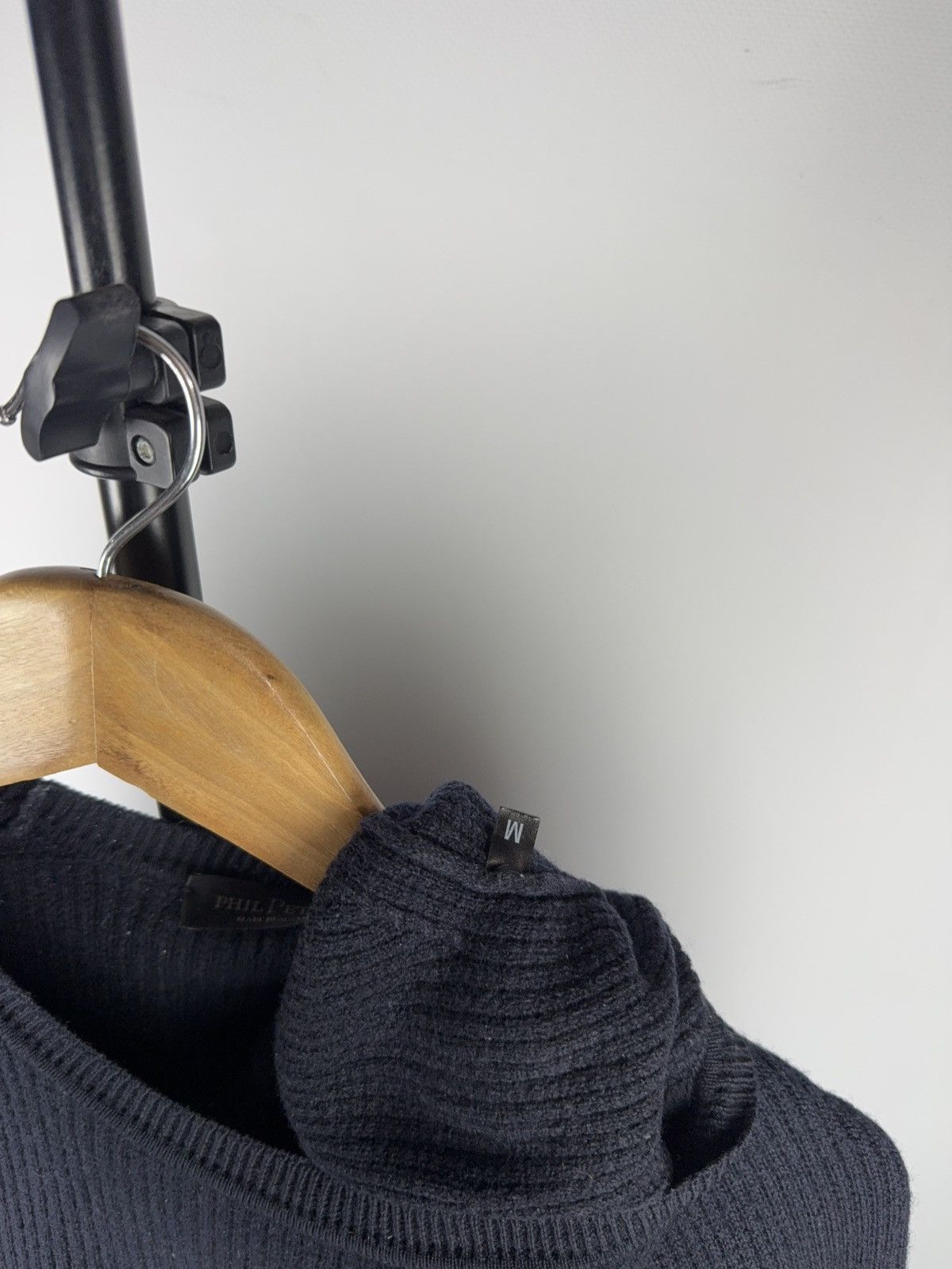 Japanese Brand Luxury 00s Phil Petter Ribbed Knit Sweater Made in Austria Size US S / EU 44-46 / 1 - 6 Thumbnail