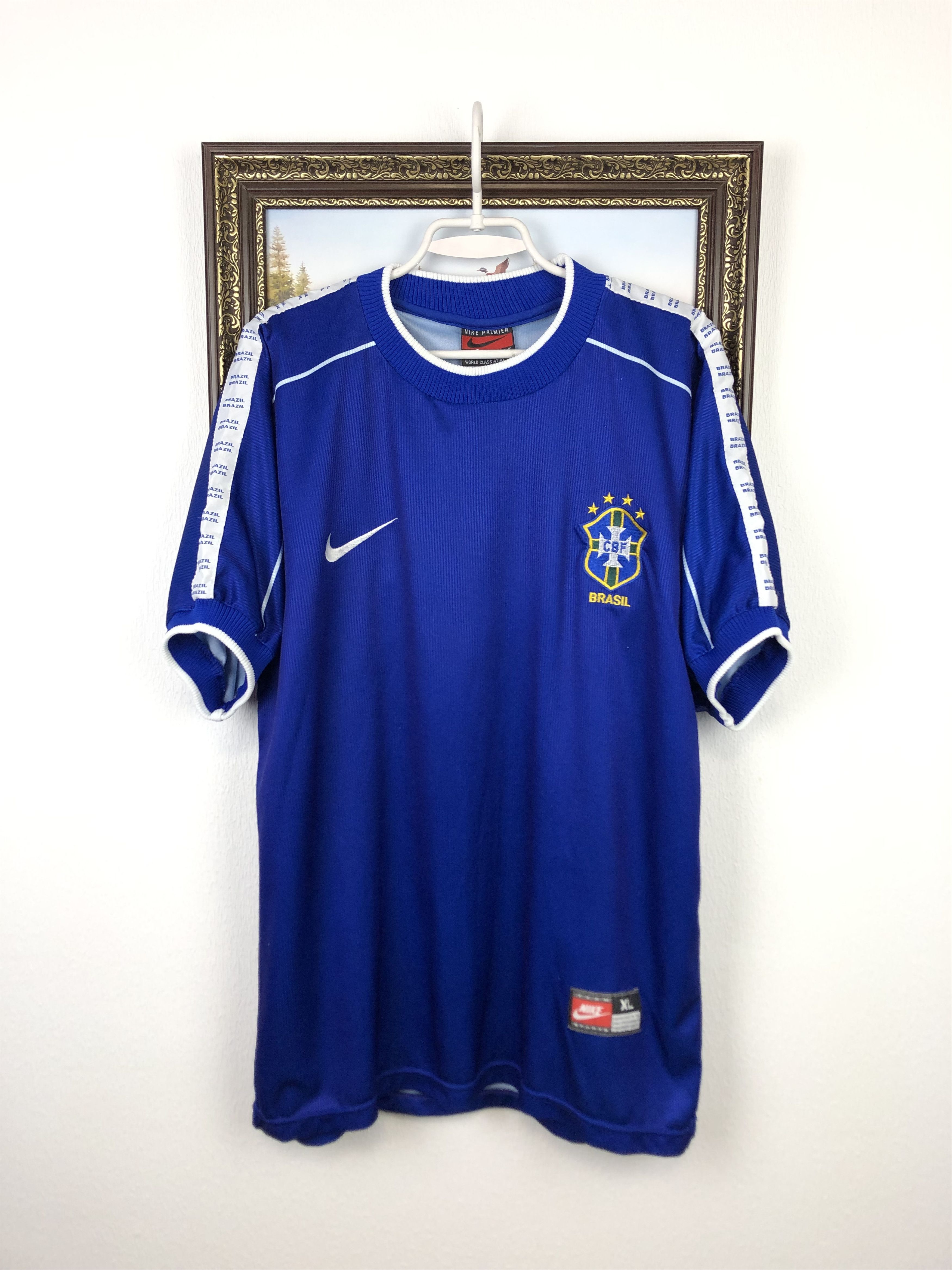 Nike VINTAGE 90s DEADSTOCK Nike US National Soccer Team Shirt Tee 