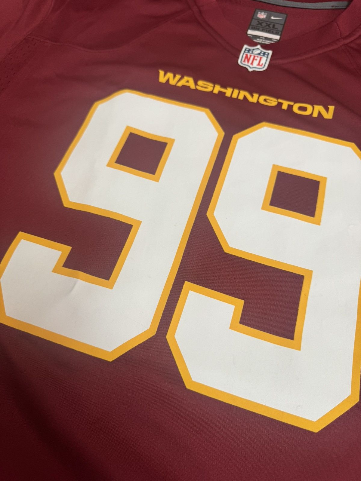 Nike Washington Commanders Chase Young #99 On Field Home Jersey Size US XXL / EU 58 / 5 - 3 Thumbnail