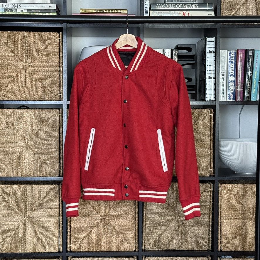 Richie Le Collection RICHIE LE red varsity jacket Size US S / EU 44-46 / 1 - 1 Thumbnail