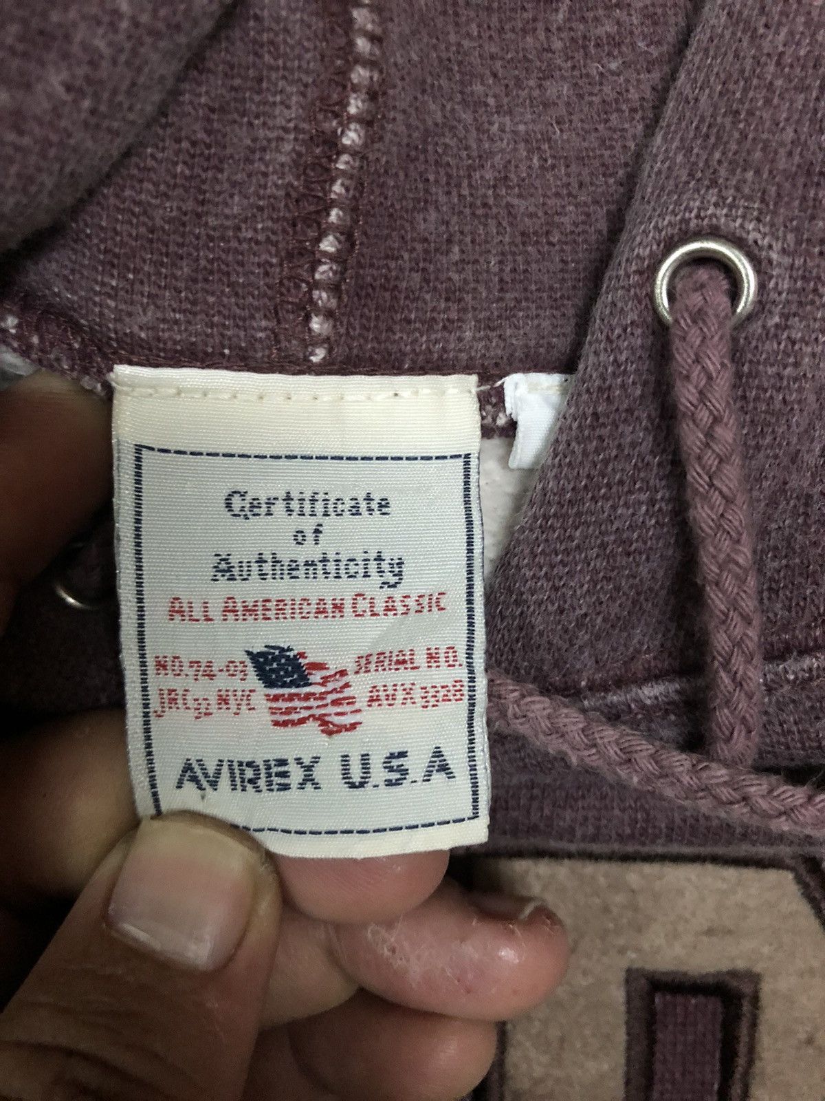 Avirex Avirex Big Logo Spell Out Hoodie Size US M / EU 48-50 / 2 - 3 Thumbnail