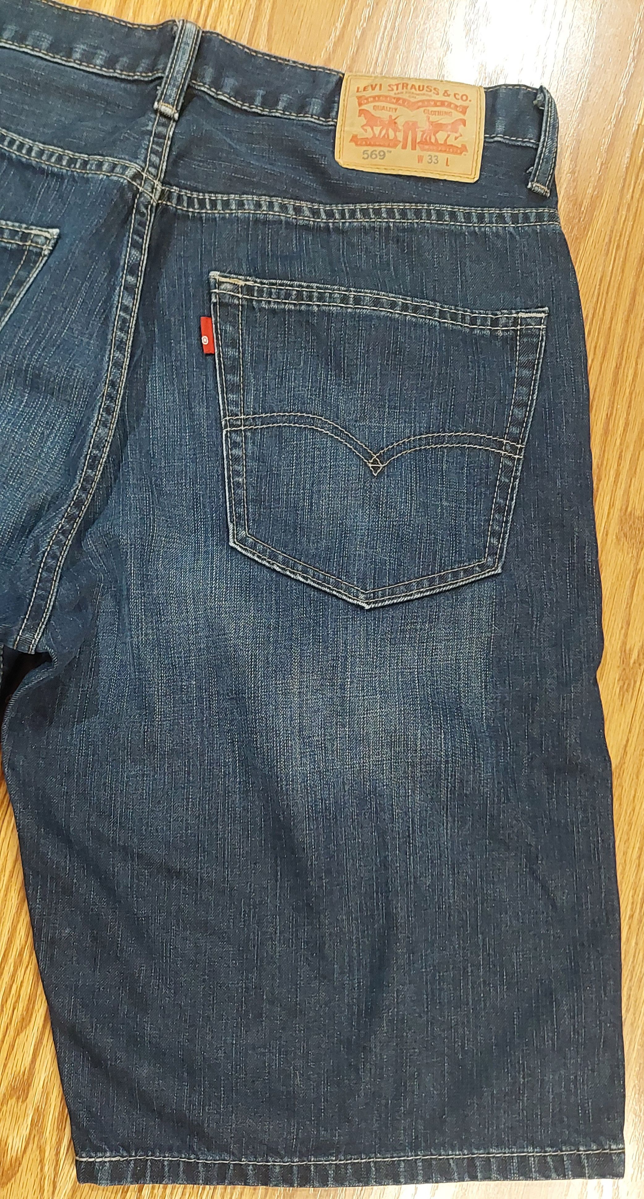 Levi's Authentic Levi Strauss Denim Jean Shorts Size US 33 - 7 Thumbnail