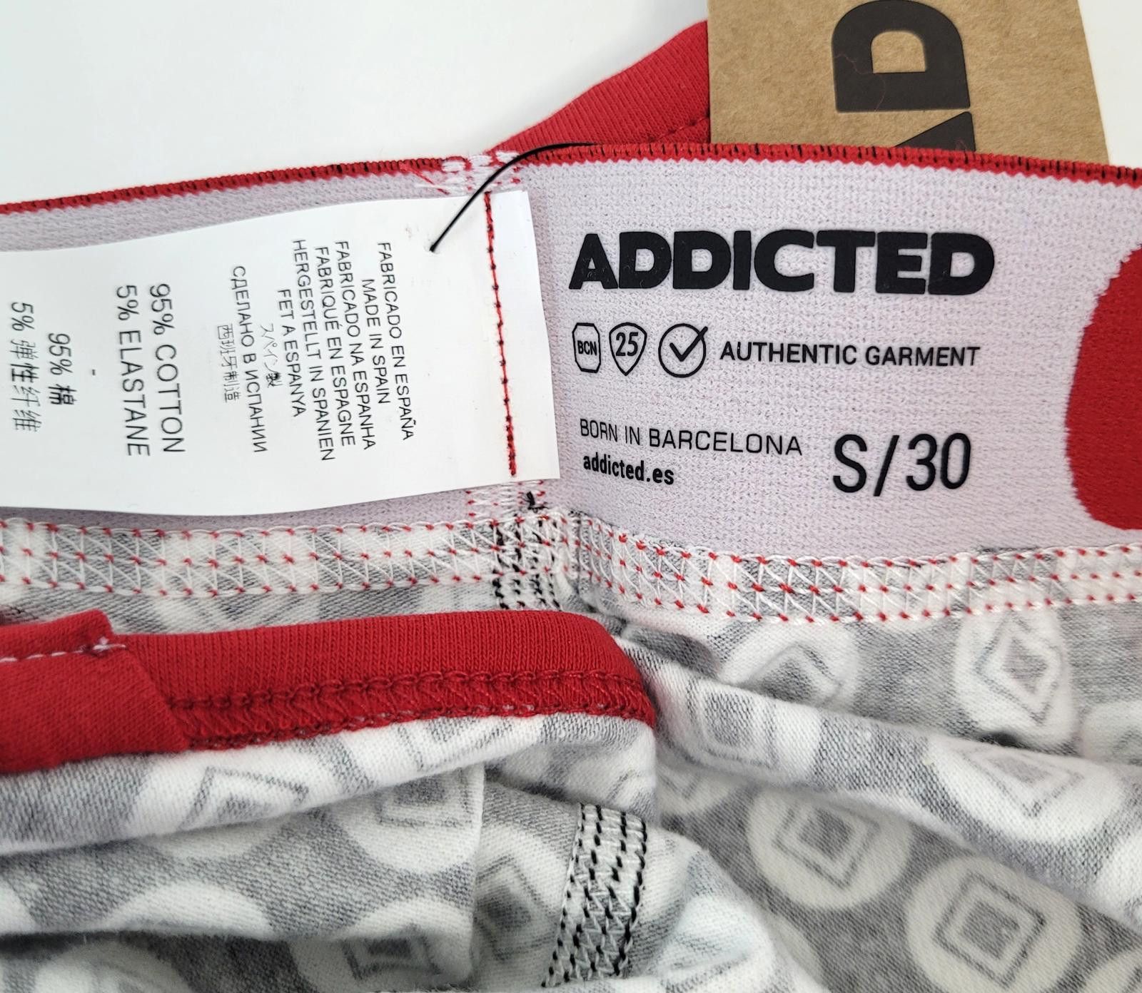 Other ADDICTED Men’s S / 30 Geometric Brief Red & Black - NEW Size 30 - 5 Thumbnail