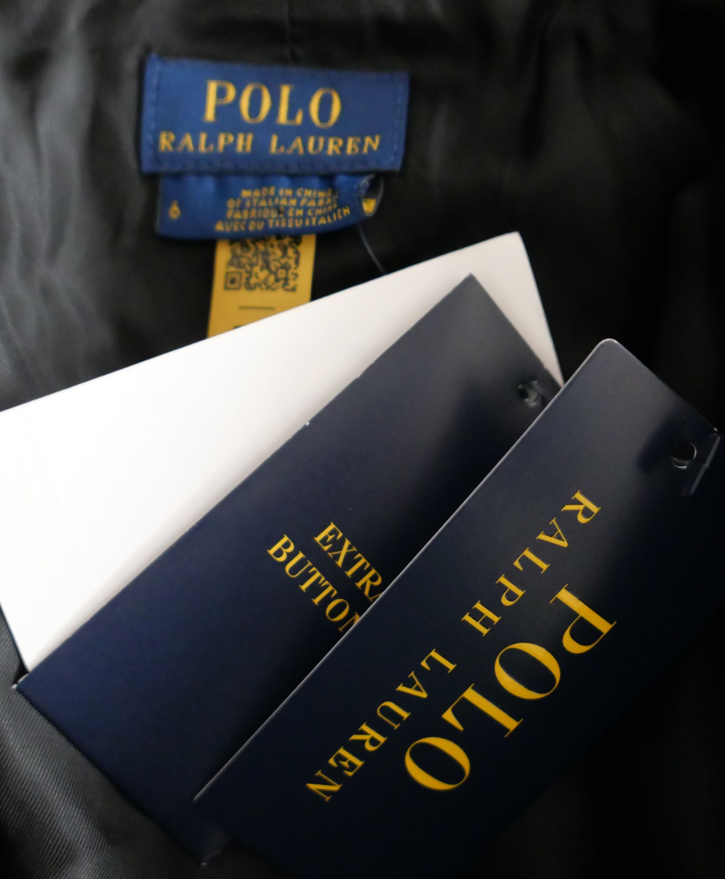 Polo Ralph Lauren Polo Ralph Lauren Satin Lapel Cropped Tuxedo Jacket Size M / US 6-8 / IT 42-44 - 6 Thumbnail
