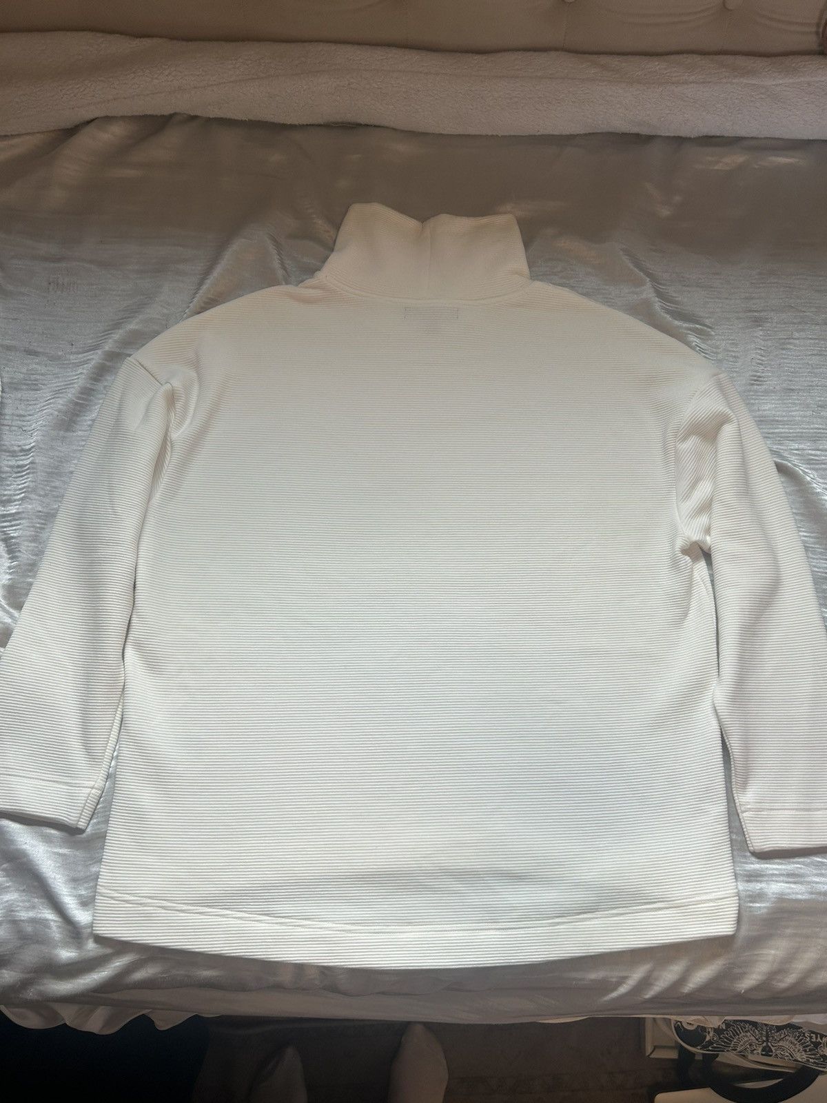 Banana Republic Banana Republic White Turtleneck Sweater Size S / US 4 / IT 40 - 2 Thumbnail