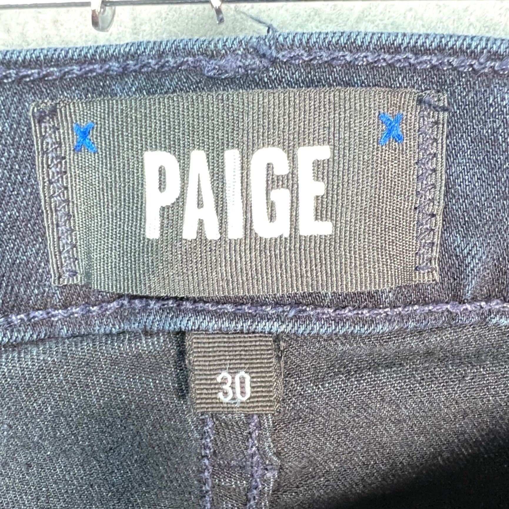 Paige Paige Federal Jeans Slim Straight Dark Wash Denim Mens 30 Regular Blue 5-Pocket Stretch Slim Inseam 30 Fashion Vintage? No Size US 30 / EU 46 - 3 Thumbnail