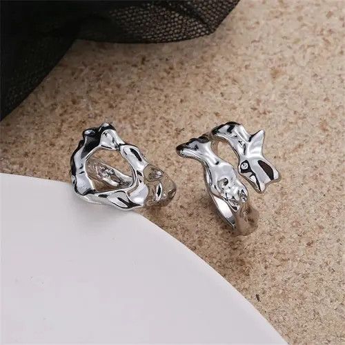 Japanese Brand × Vintage Punk Geometric Irregular Liquid Size ONE SIZE - 4 Thumbnail