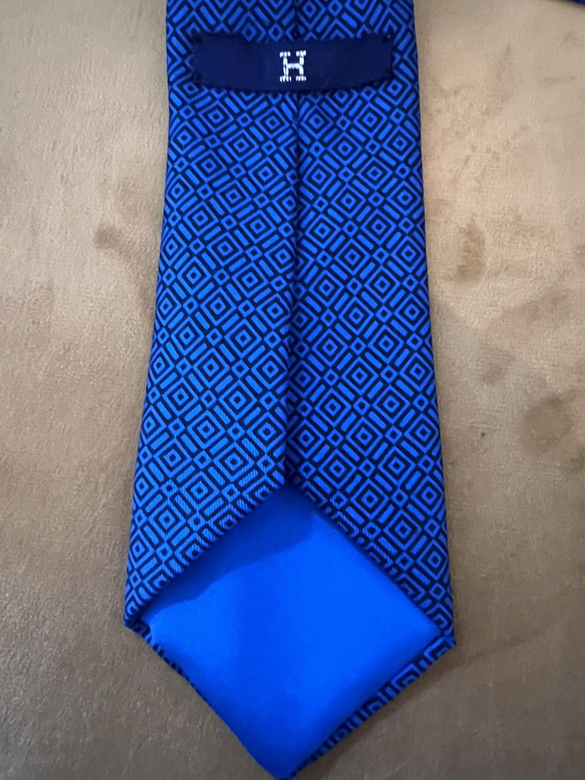 Hermes Hermes geometric pattern tie, 2.875”, made in France Size ONE SIZE - 5 Thumbnail
