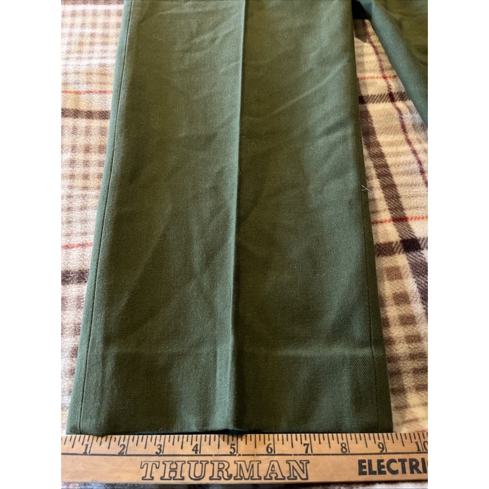 Other Vintage M-1951 Pants Medium ARMY Green Military 33x28 Wool Size US 33 - 5 Thumbnail