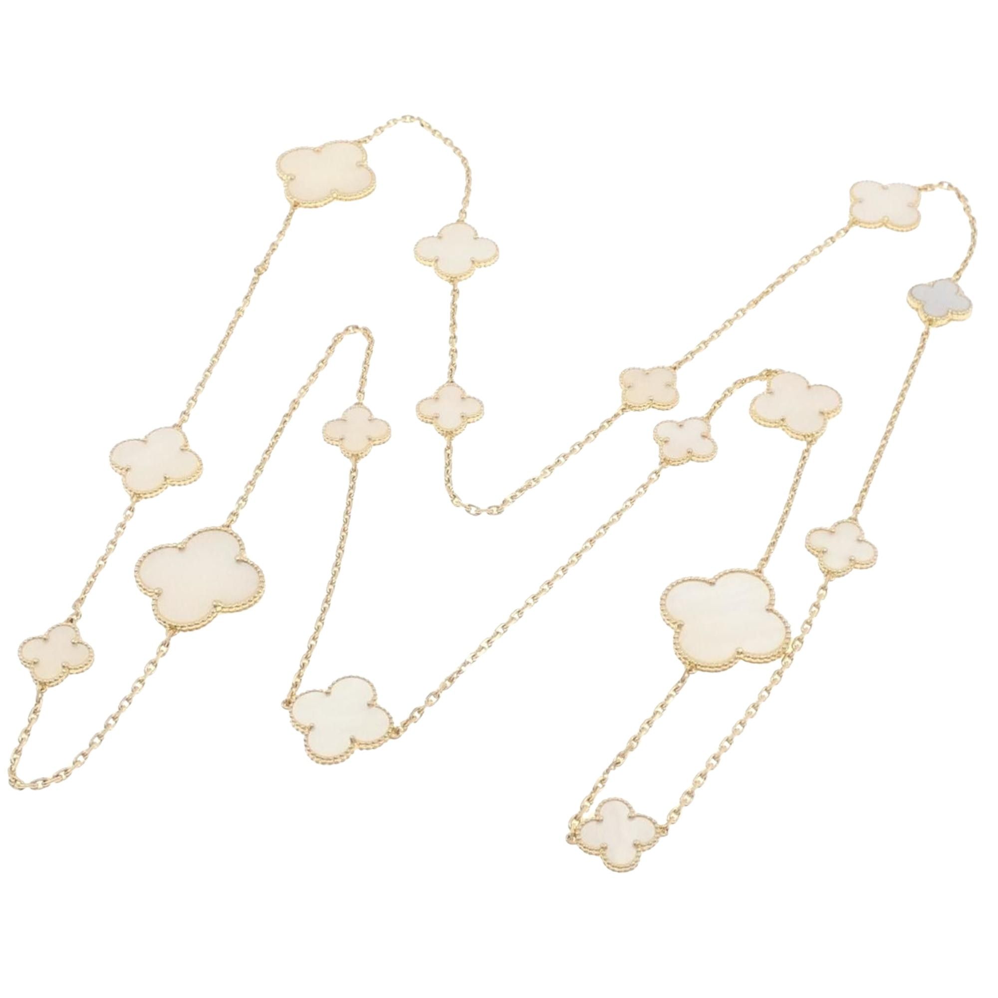 Van Cleef & Arpels Van Cleef & Arpels Vintage Alhambra necklace Size ONE SIZE - 1 Thumbnail