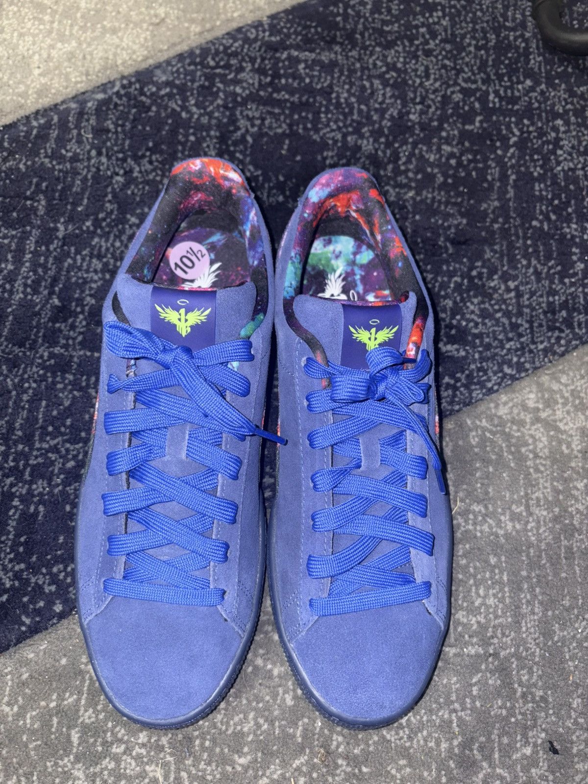 Puma PUMA Suede Classic XXI LaMelo Ball 'Galaxy Elektro Blue Size US 10.5 / EU 43-44 - 3 Thumbnail