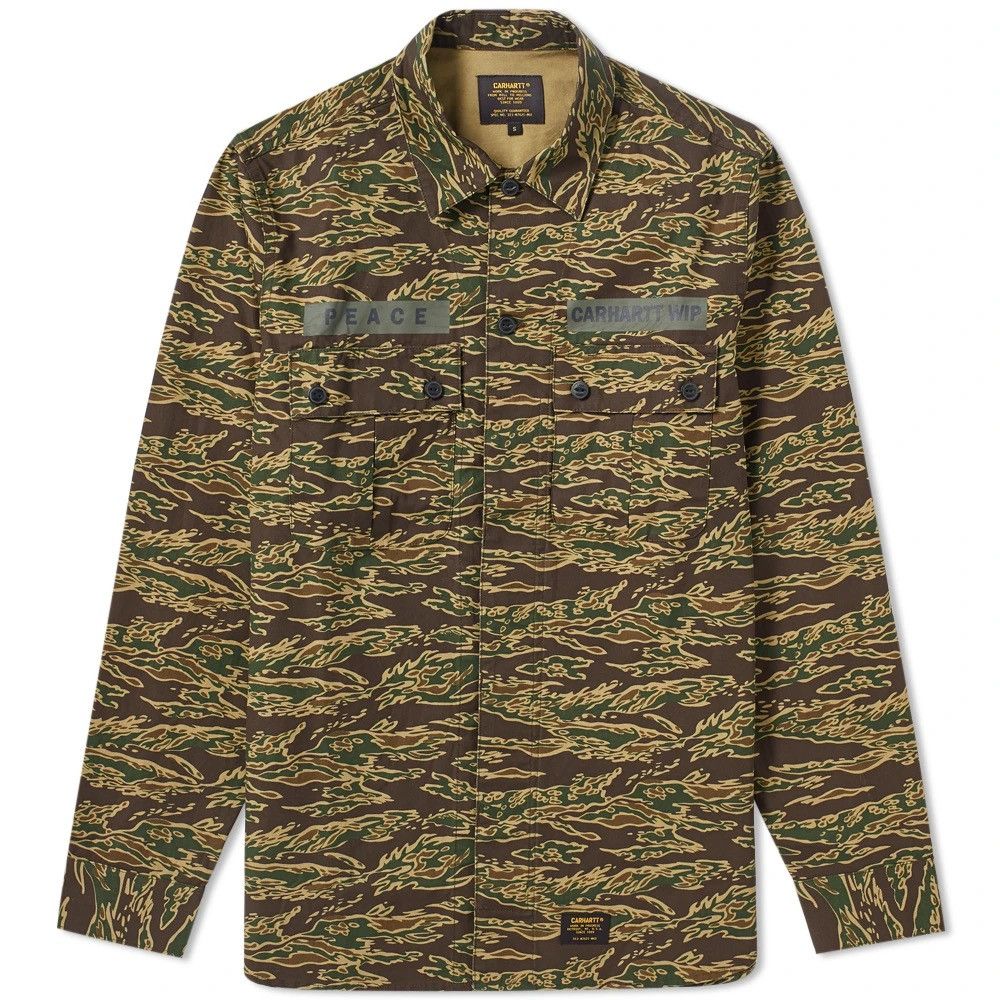 Carhartt × Carhartt Wip Carhartt WIP Memories Shirt Camo Tiger NEW Size US M / EU 48-50 / 2 - 6 Thumbnail