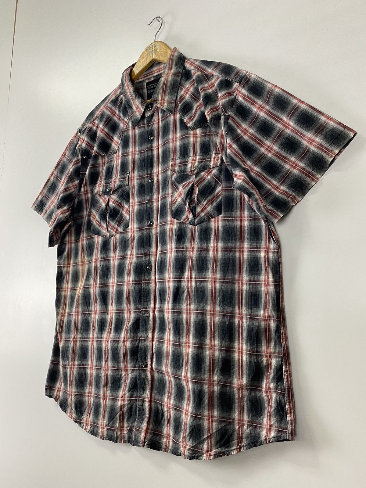 Vintage Splendid Satisfaction Flannel Button up Size US XL / EU 56 / 4 - 3 Thumbnail