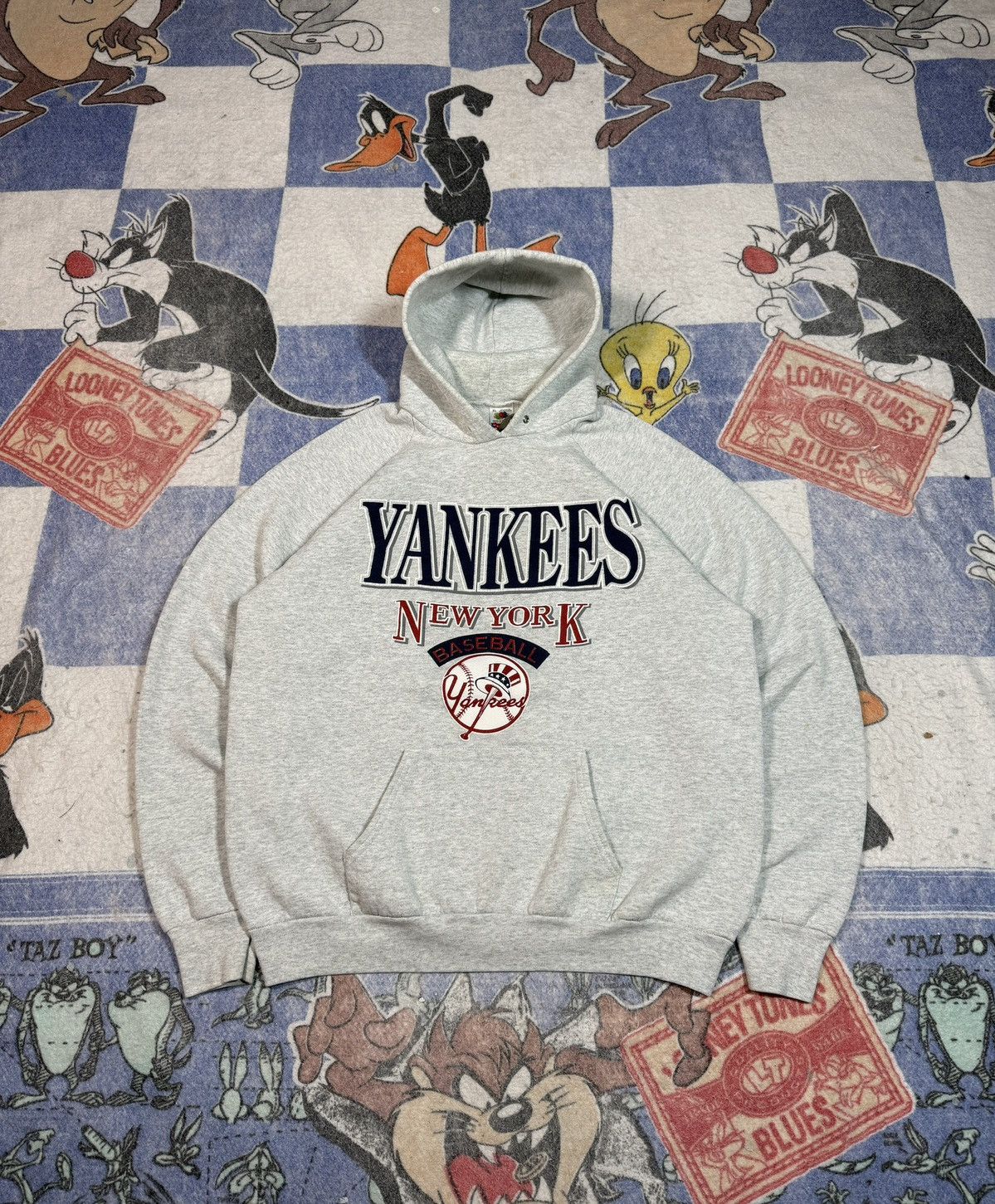 MLB Vintage new york yankees sweatshirt Size US XL / EU 56 / 4 - 1 Thumbnail
