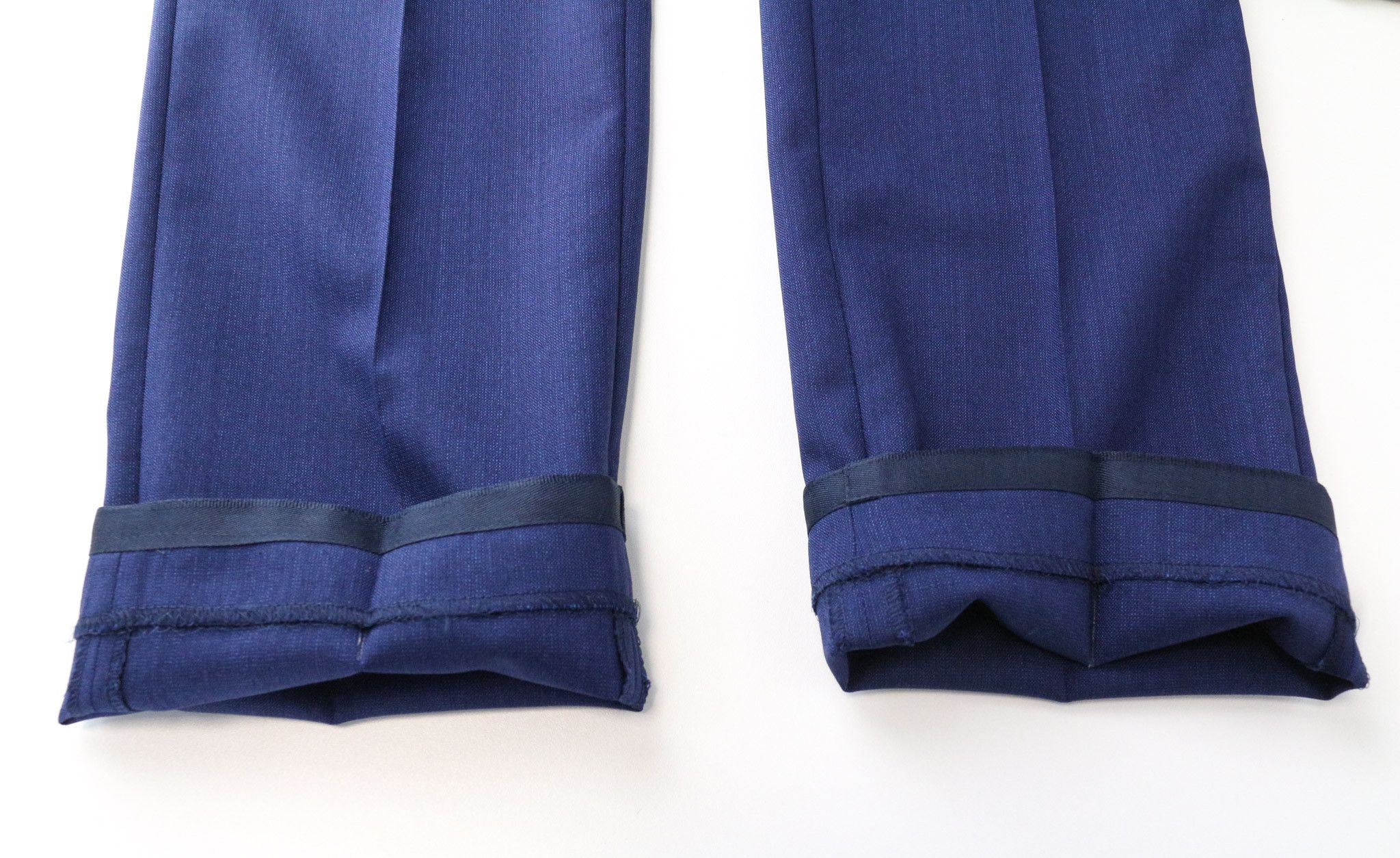Suitsupply FERRARA UK36R Blue Wool Slim Suit 75037 Size 36R - 16 Thumbnail