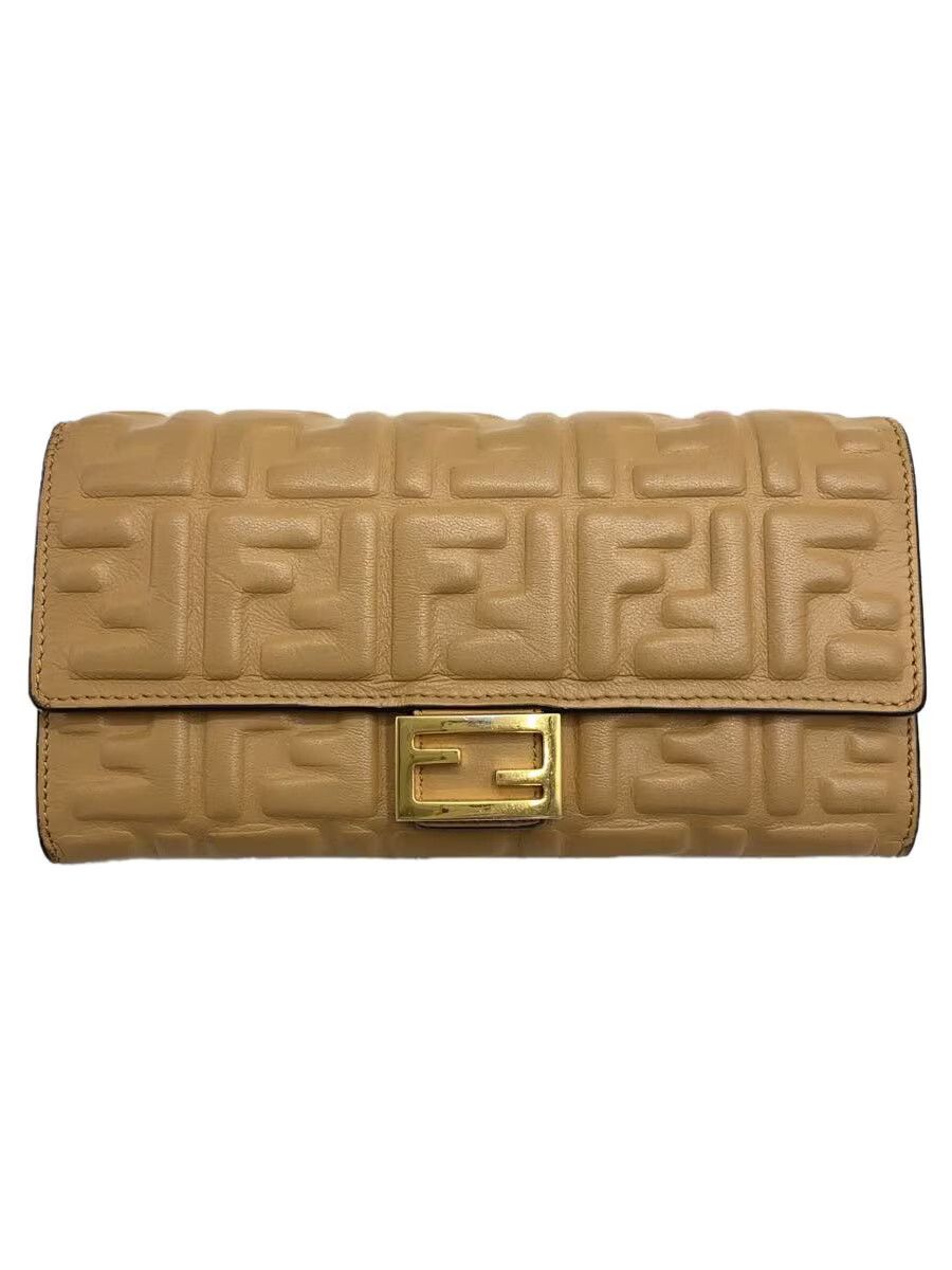 Fendi Fendi Long Wallet Beige Size ONE SIZE - 1 Thumbnail