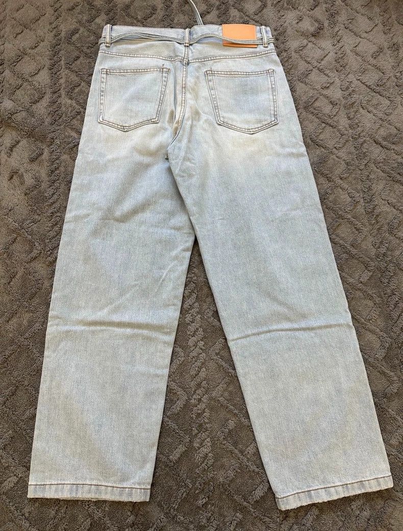 Acne Studios acne studiosBlue lace-up jeans 2503-Nextarrow Size US 30 / EU 46 - 2 Thumbnail