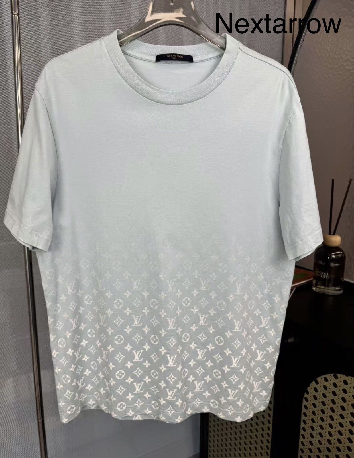 Louis Vuitton Louis Vuitton LV Haze Blue Gradient Short Sleeve 2412- Size US XXL / EU 58 / 5 - 1 Thumbnail