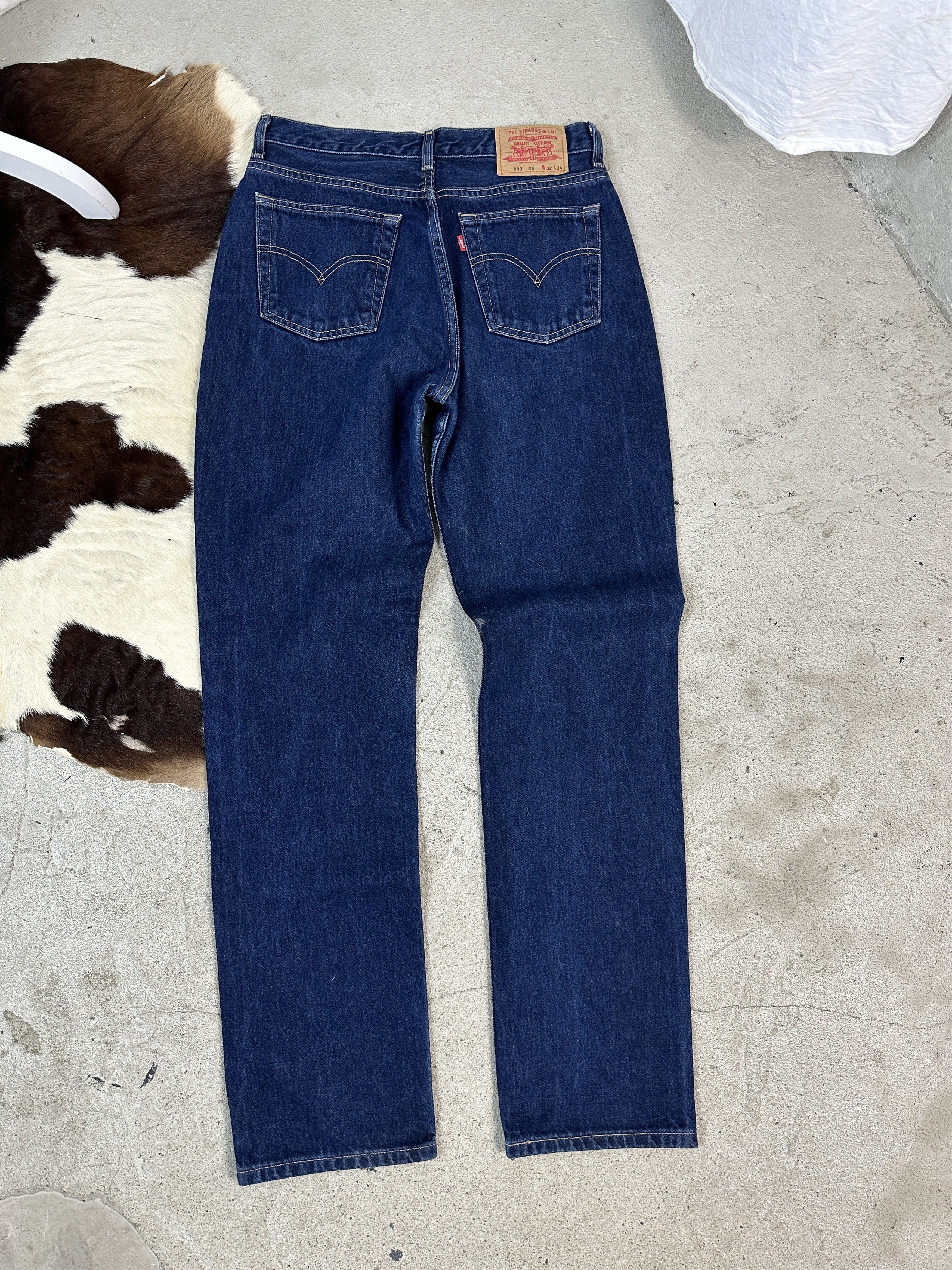 Levi's × Vintage Vintage Avant Garde Streetwear Casual Levi’s 583 90s Jeans Size US 32 / EU 48 - 1 Thumbnail