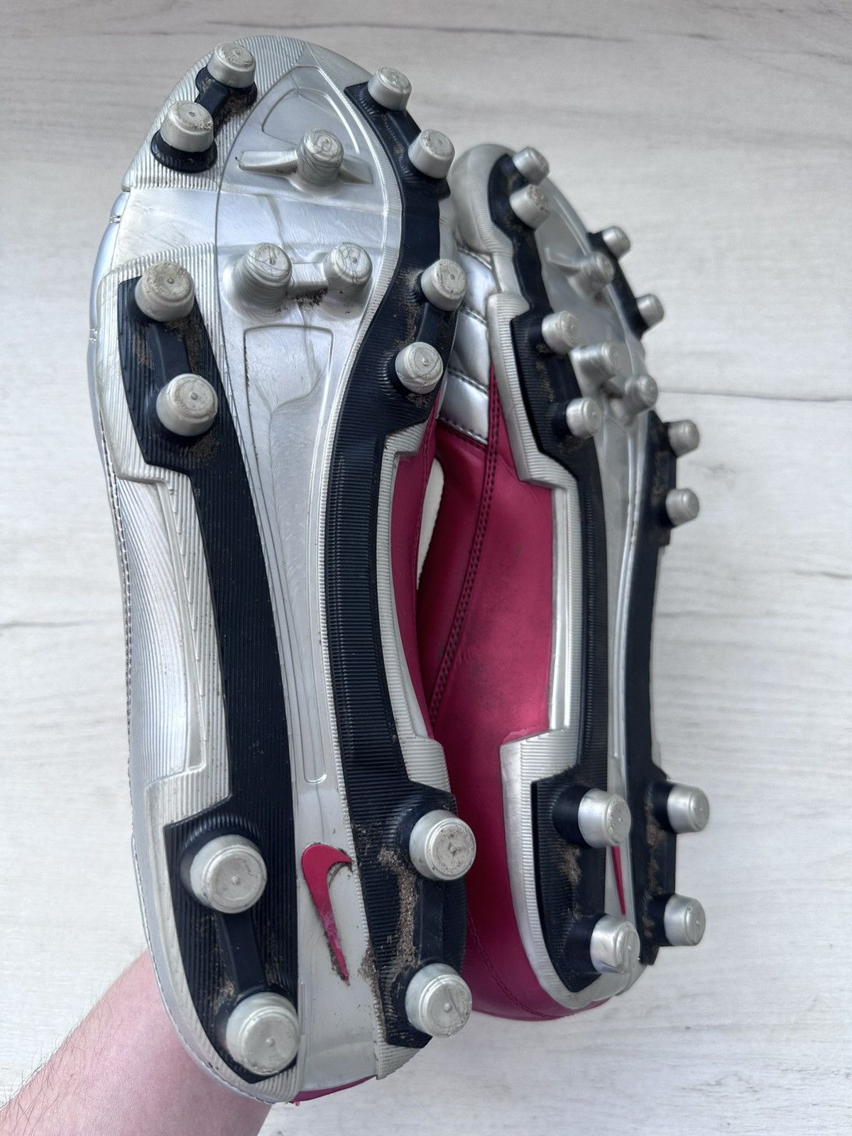 Nike × Vintage Nike Total 90 Football Cleats Boots Mens Rare US13 UK12 Size US 13 / EU 46 - 11 Thumbnail