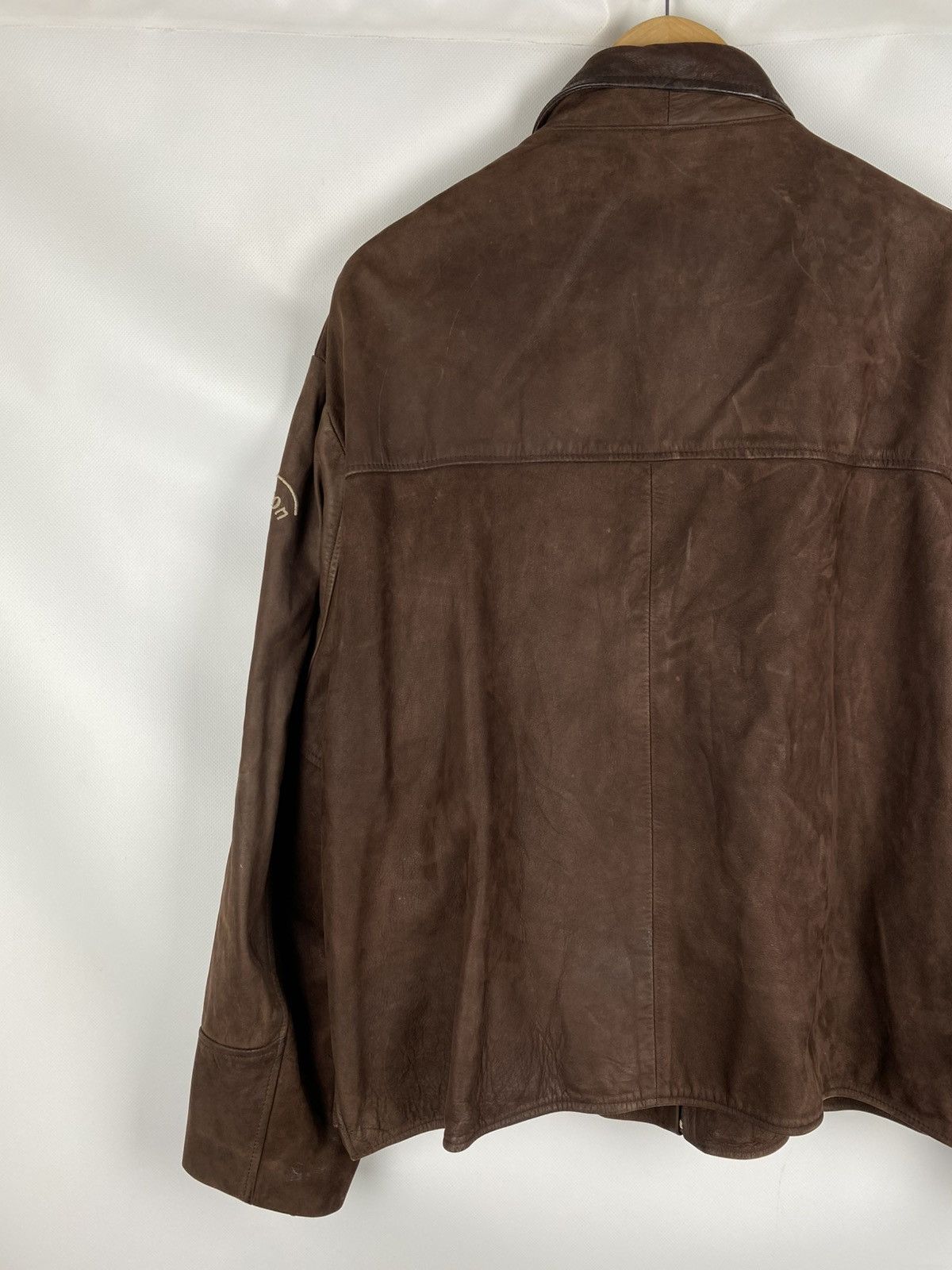 Chevignon Chevignon vintage men’s leather western style bomber jacket Size US XL / EU 56 / 4 - 16 Thumbnail