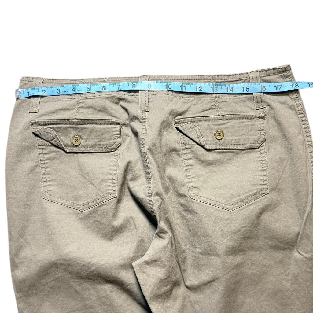 Other Gloria Vanderbilt Khaki Pants Womens 14 light olive Size 34" / US 12 / IT 48 - 4 Thumbnail