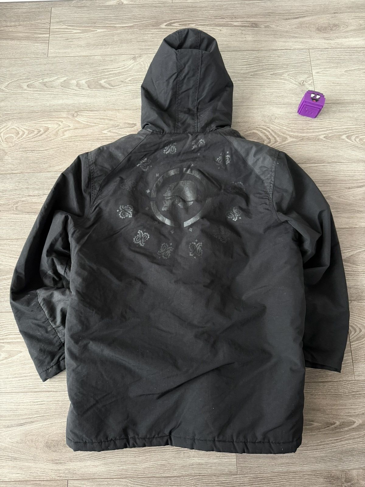 Affliction ‼️Y2K Metal Mulisha Monogram Printed Back Logo Fure Jacket‼️ Size US M / EU 48-50 / 2 - 14 Thumbnail