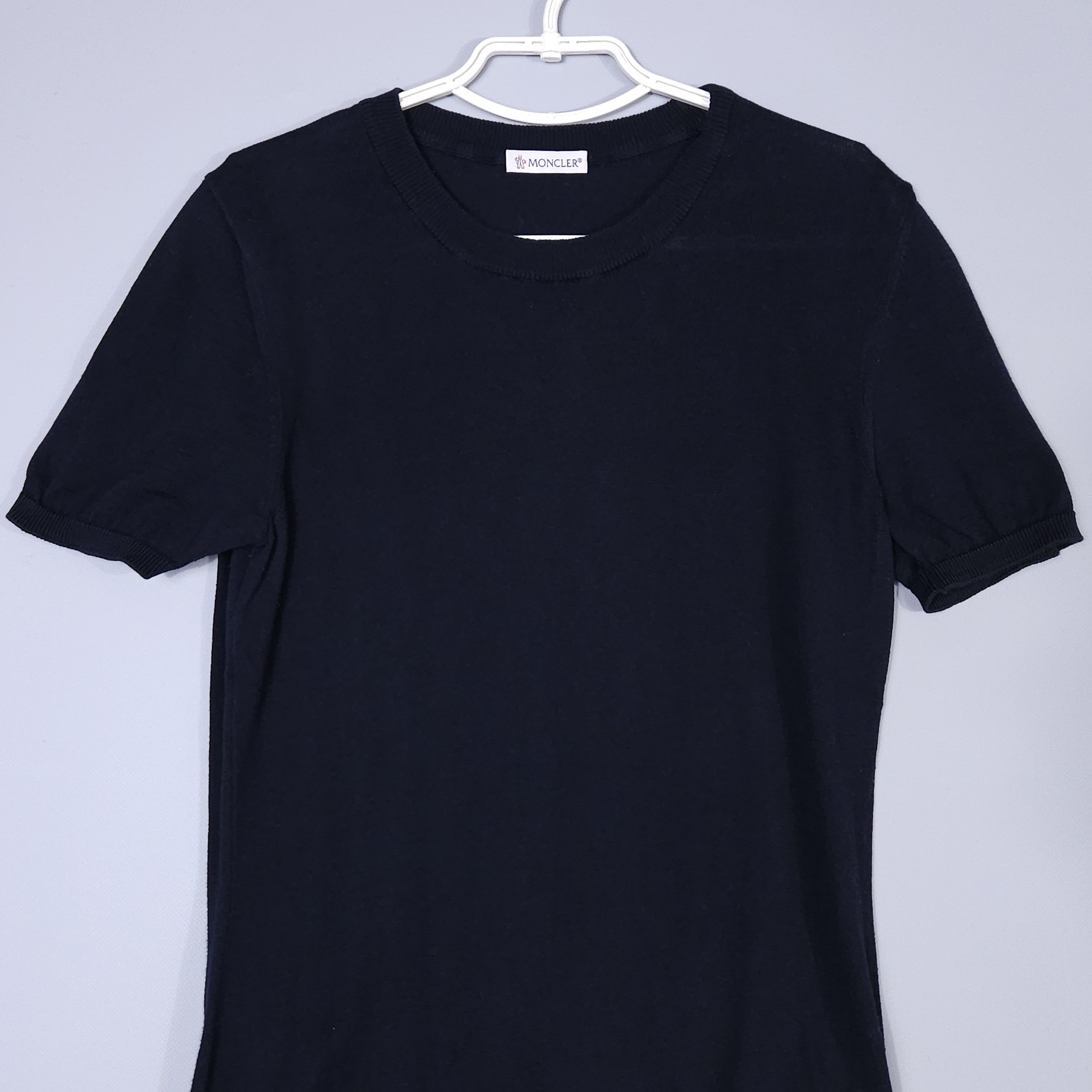 Moncler Moncler Jumper Top Short Sleeve Cotton Womens size M Size M / US 6-8 / IT 42-44 - 2 Thumbnail