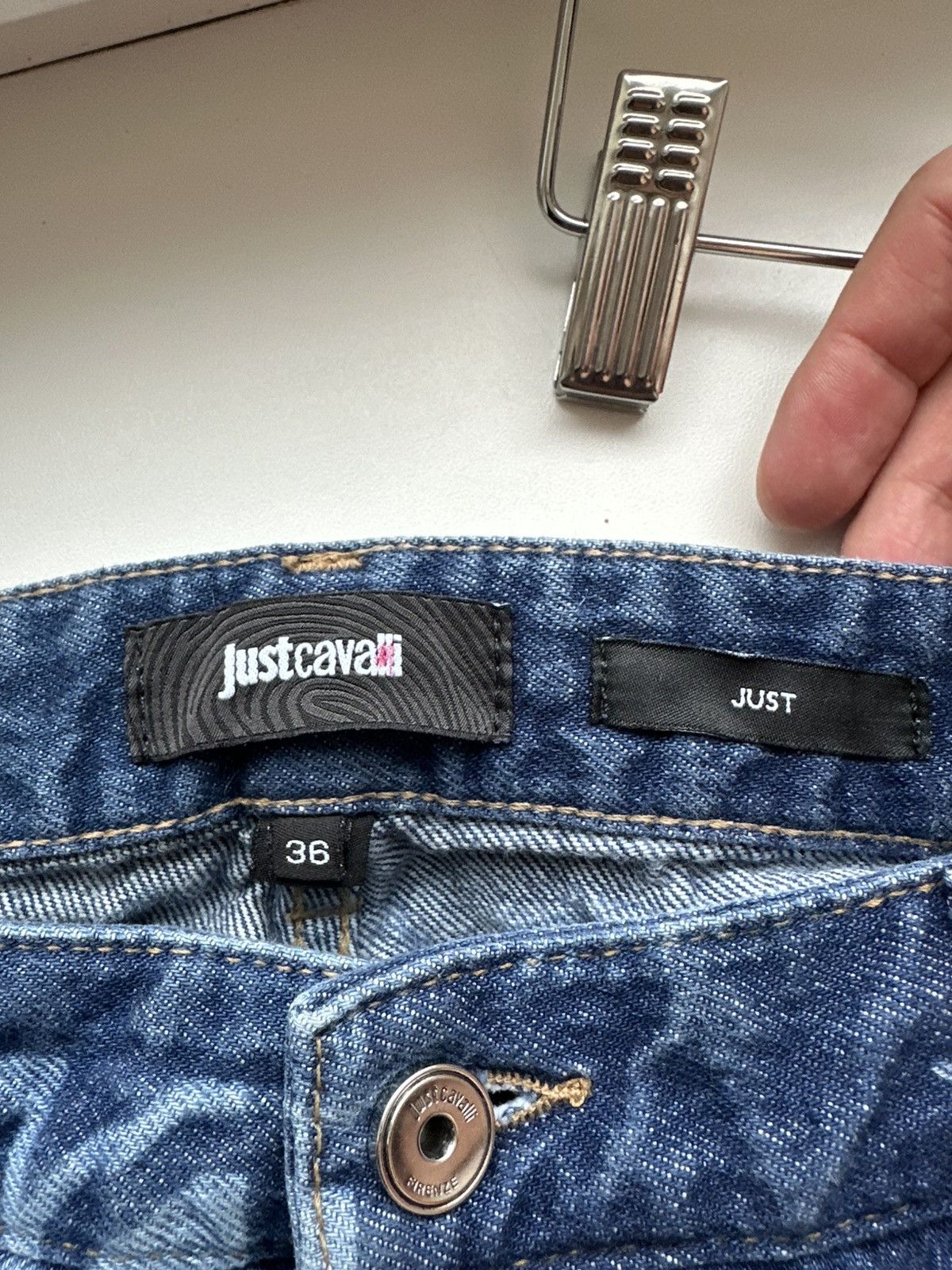 Just Cavalli Just cavalli denim pants vintage crazy Y2K jeans Size US 36 / EU 52 - 8 Thumbnail