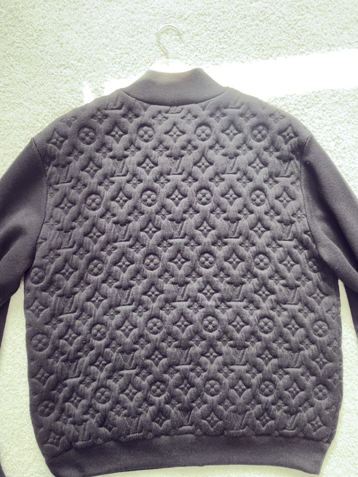 Louis Vuitton Louis Vuitton Wool Padded Bomber Black Size US L / EU 52-54 / 3 - 3 Thumbnail