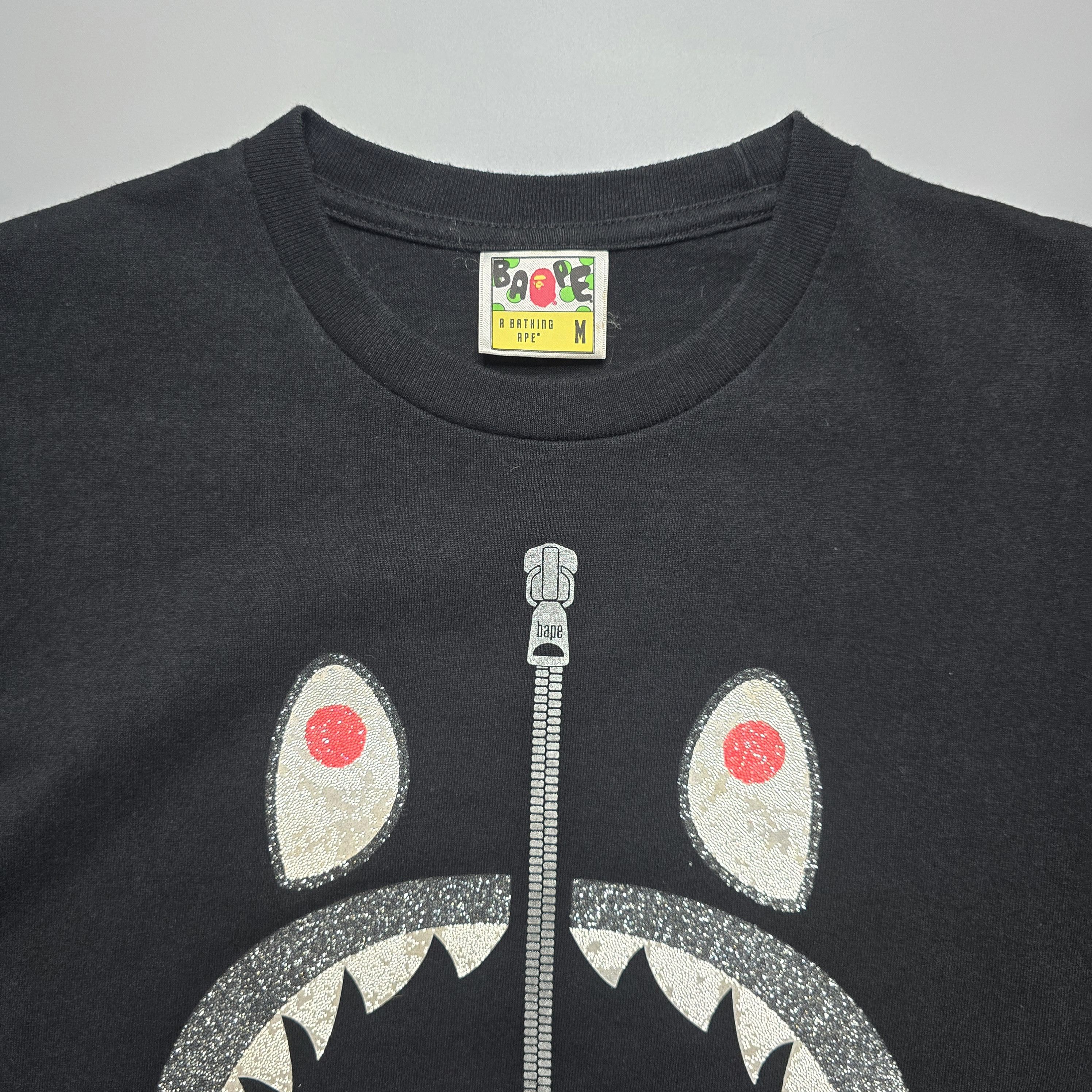 Bape Glass Beads Shark Tee Size US M / EU 48-50 / 2 - 4 Thumbnail